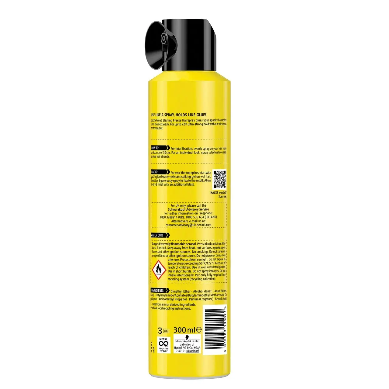 Got2b Glued Blasting Freeze Spray 300mL