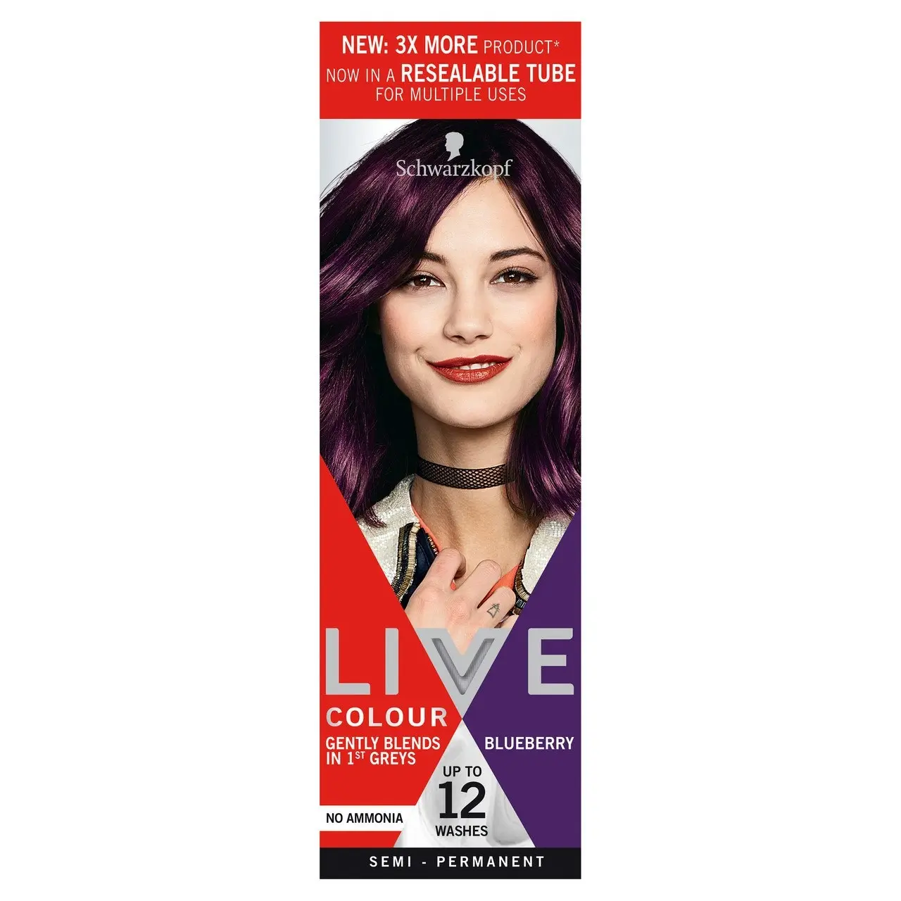 Schwarzkopf Live Colour Blueberry 75mL