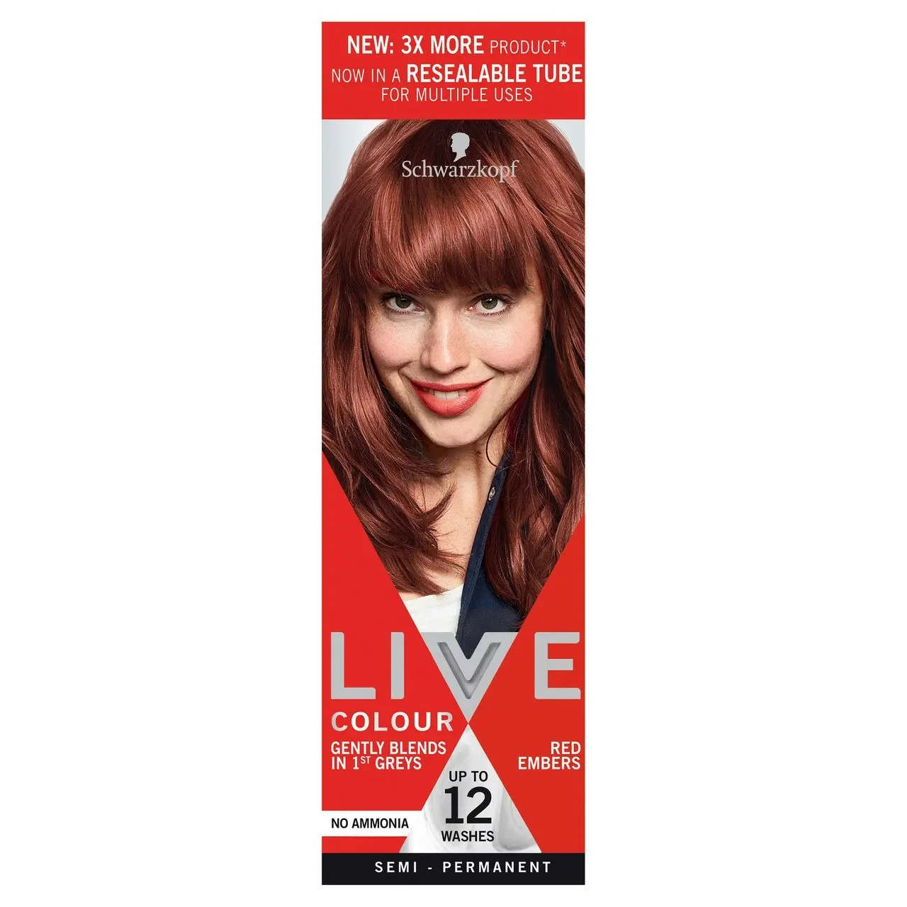 Schwarzkopf Live Colour Red Embers 75mL