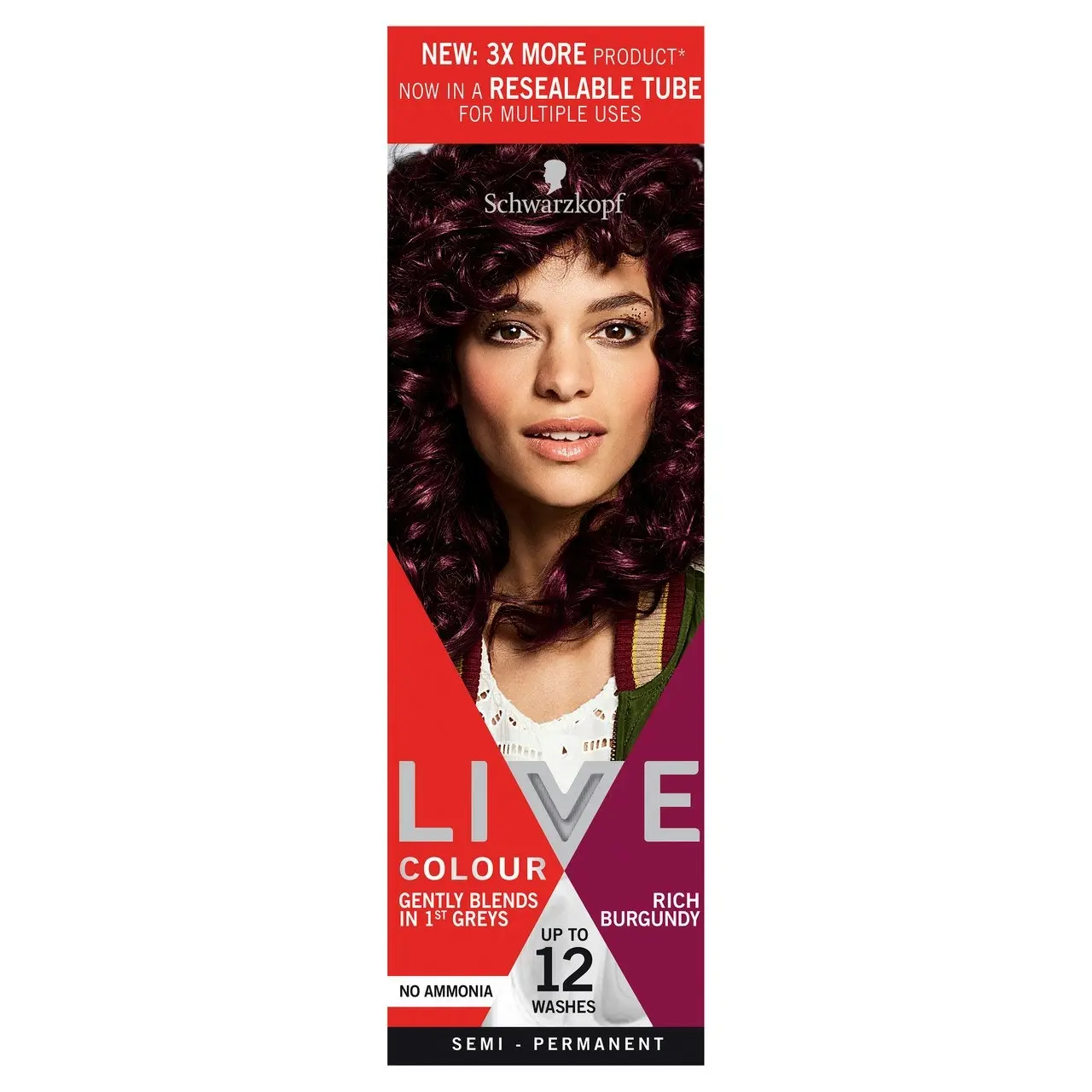 Schwarzkopf Live Colour Rich Burgundy 75mL