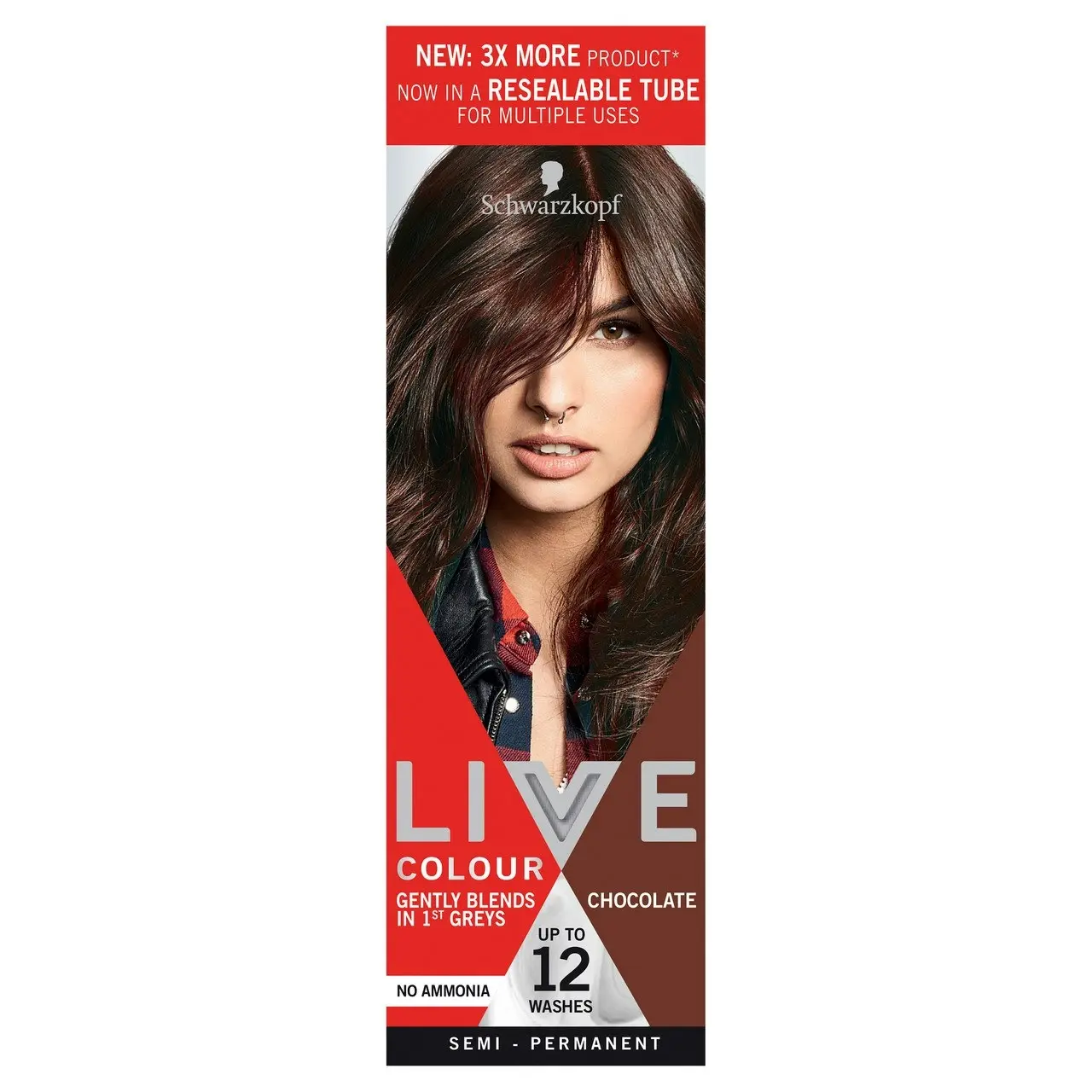 Schwarzkopf Live Colour Chocolate 75mL