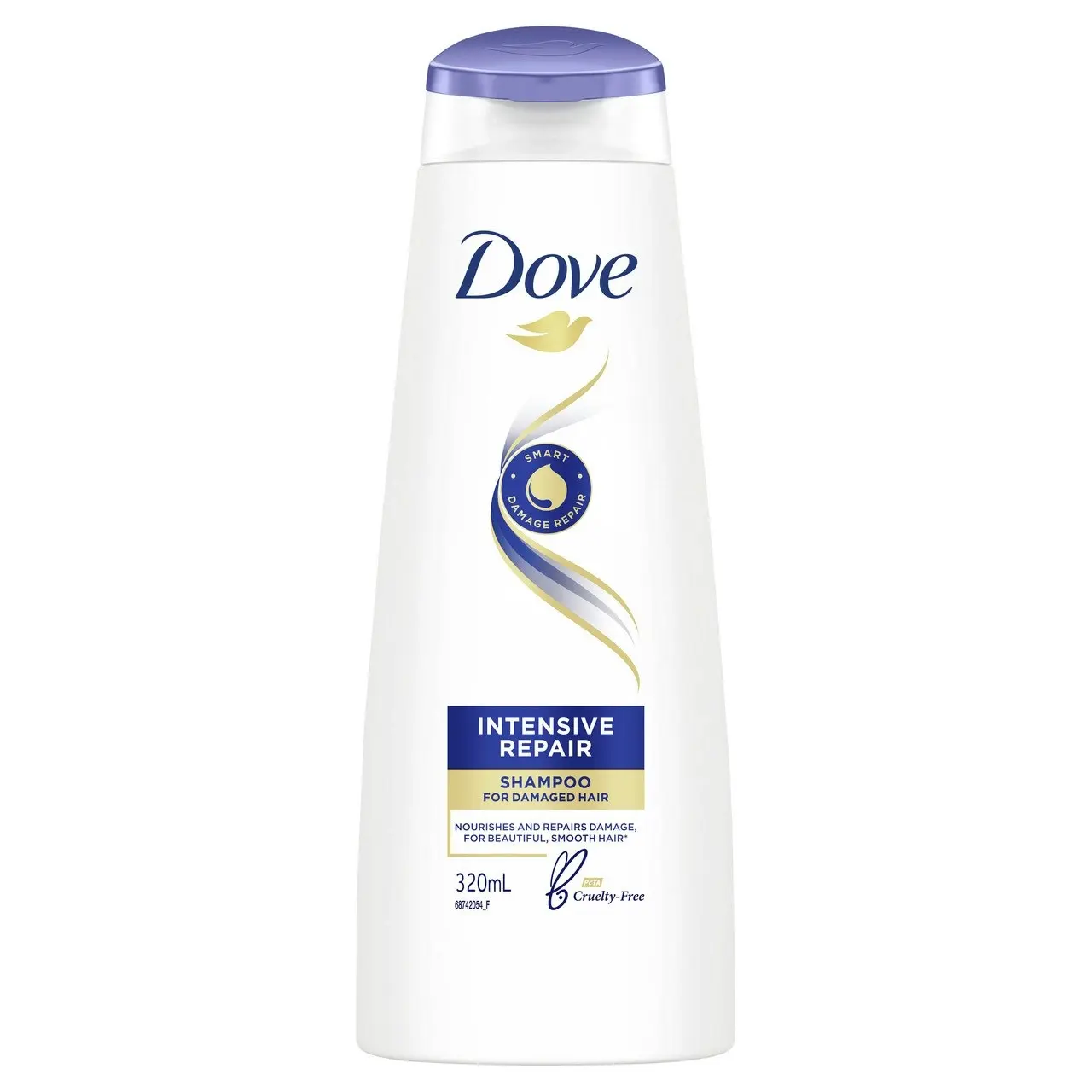 Dove Intensive Repair Shampoo for Damaged Hair with Smart Target Technology  320ml