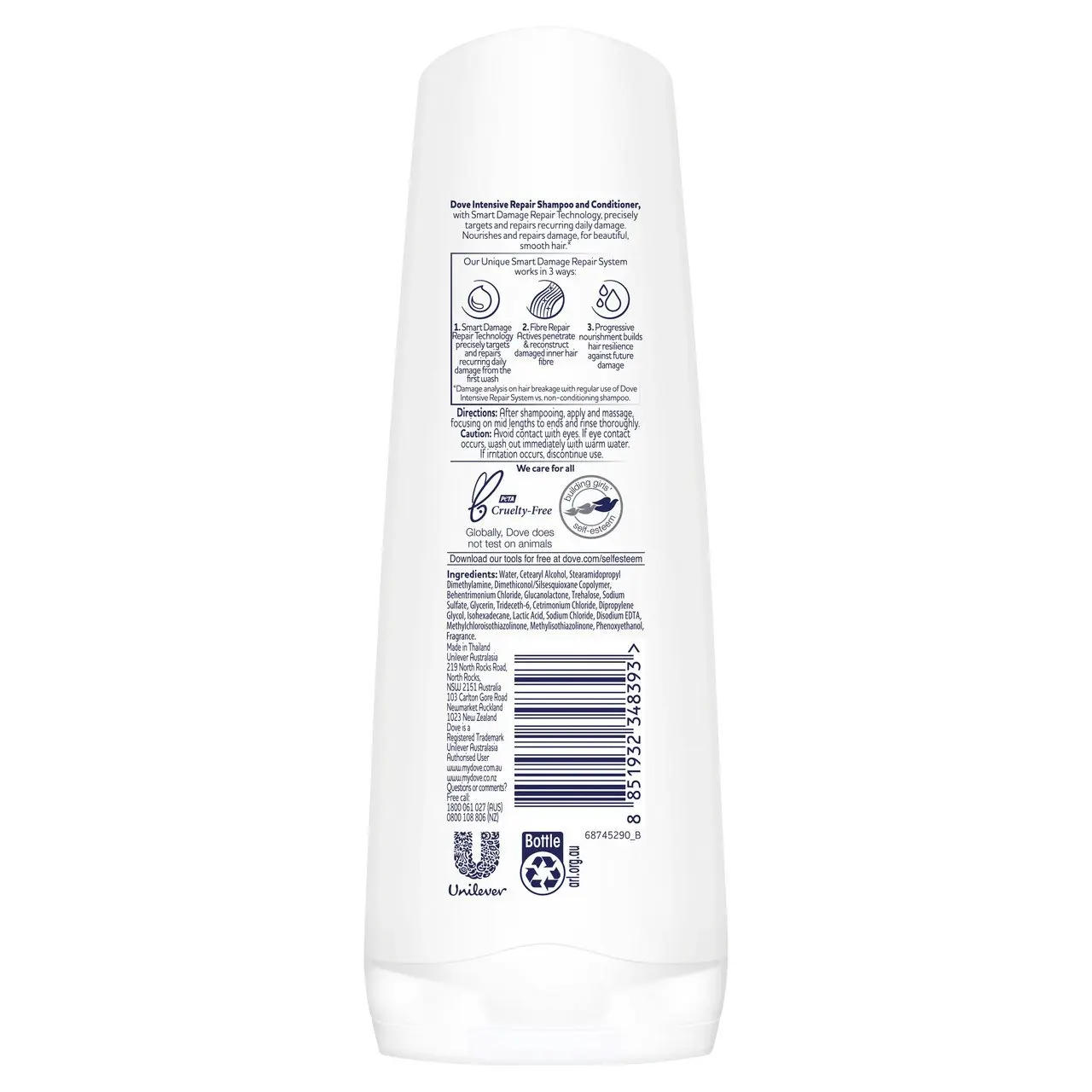 Dove Intensive Repair Conditioner for Damaged Hair with Smart Target Technology  320ml