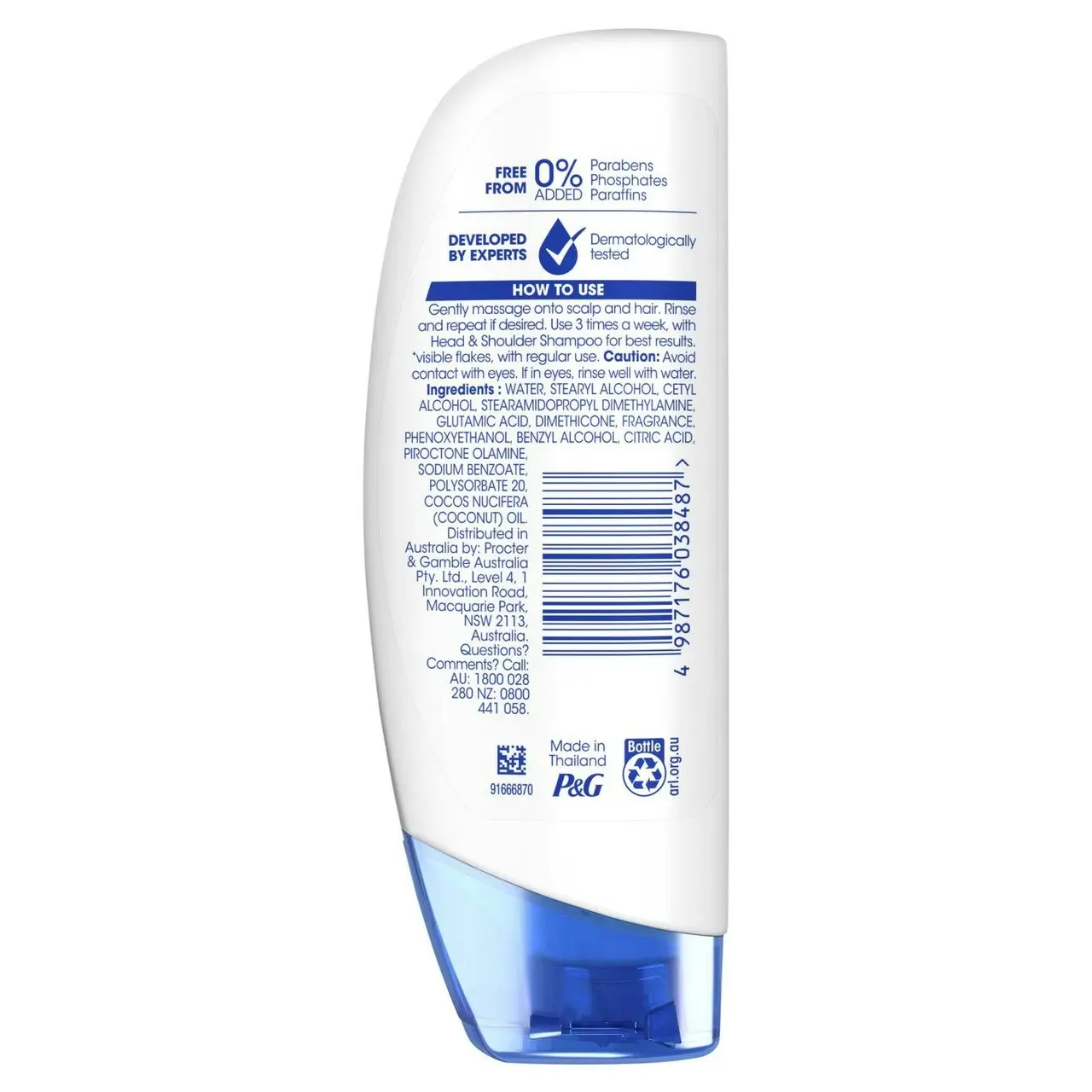 Head & Shoulders Dry Scalp Care Anti Dandruff Conditioner with Coconut Oil for Dry Scalp 200 ml