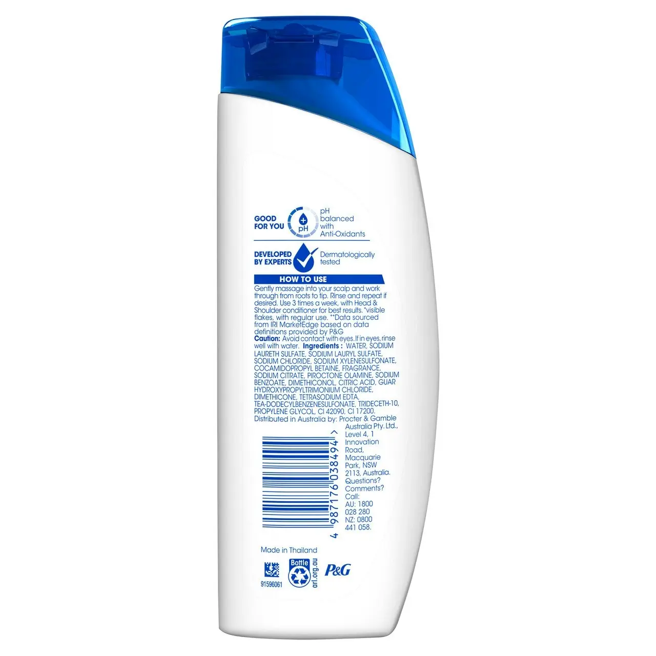 Head & Shoulders Clean & Balanced Anti Dandruff Conditioner For Clean Scalp 200 ml