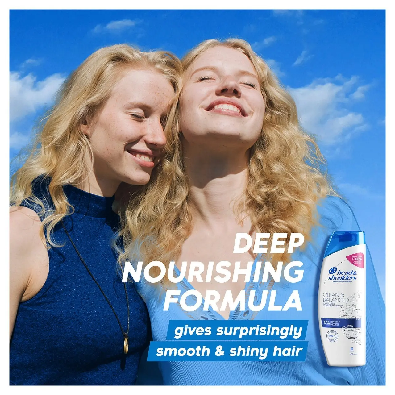 Head & Shoulders Clean & Balanced Anti Dandruff Conditioner For Clean Scalp 200 ml