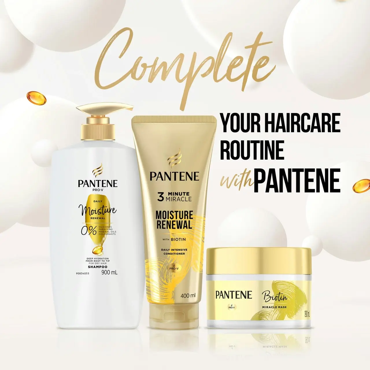 Pantene Miracles Keratin Sleek & Smooth Daily Intensive Conditioner 180 ml