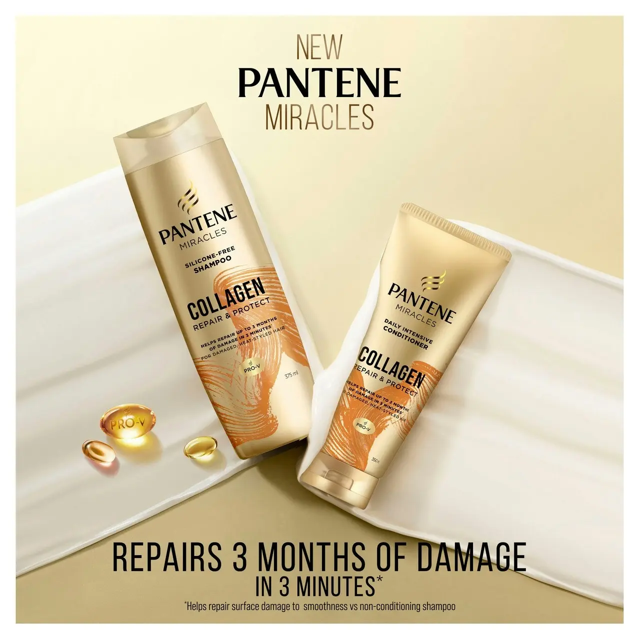 Pantene Miracles Collagen Repair & Protect Daily Intensive Conditioner 180 ml