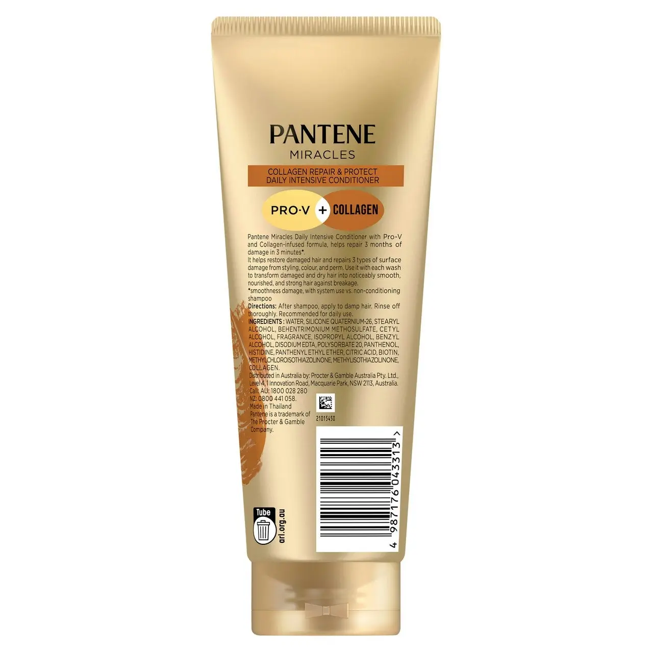 Pantene Miracles Collagen Repair & Protect Daily Intensive Conditioner 180 ml