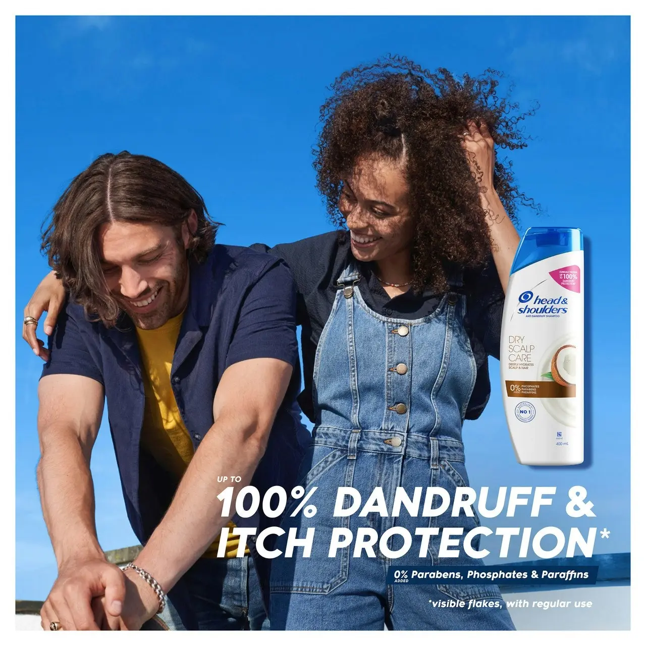 Head & Shoulders Dry Scalp Care Anti Dandruff Shampoo with Coconut Oil for Dry Scalp 200 ml