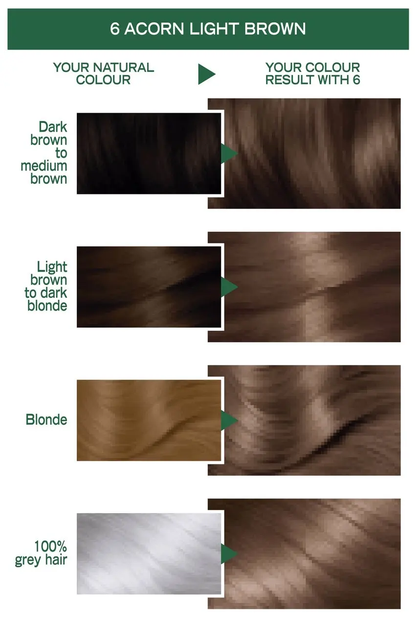 Garnier Nutrisse Permanent Hair Colour - 6 Acorn