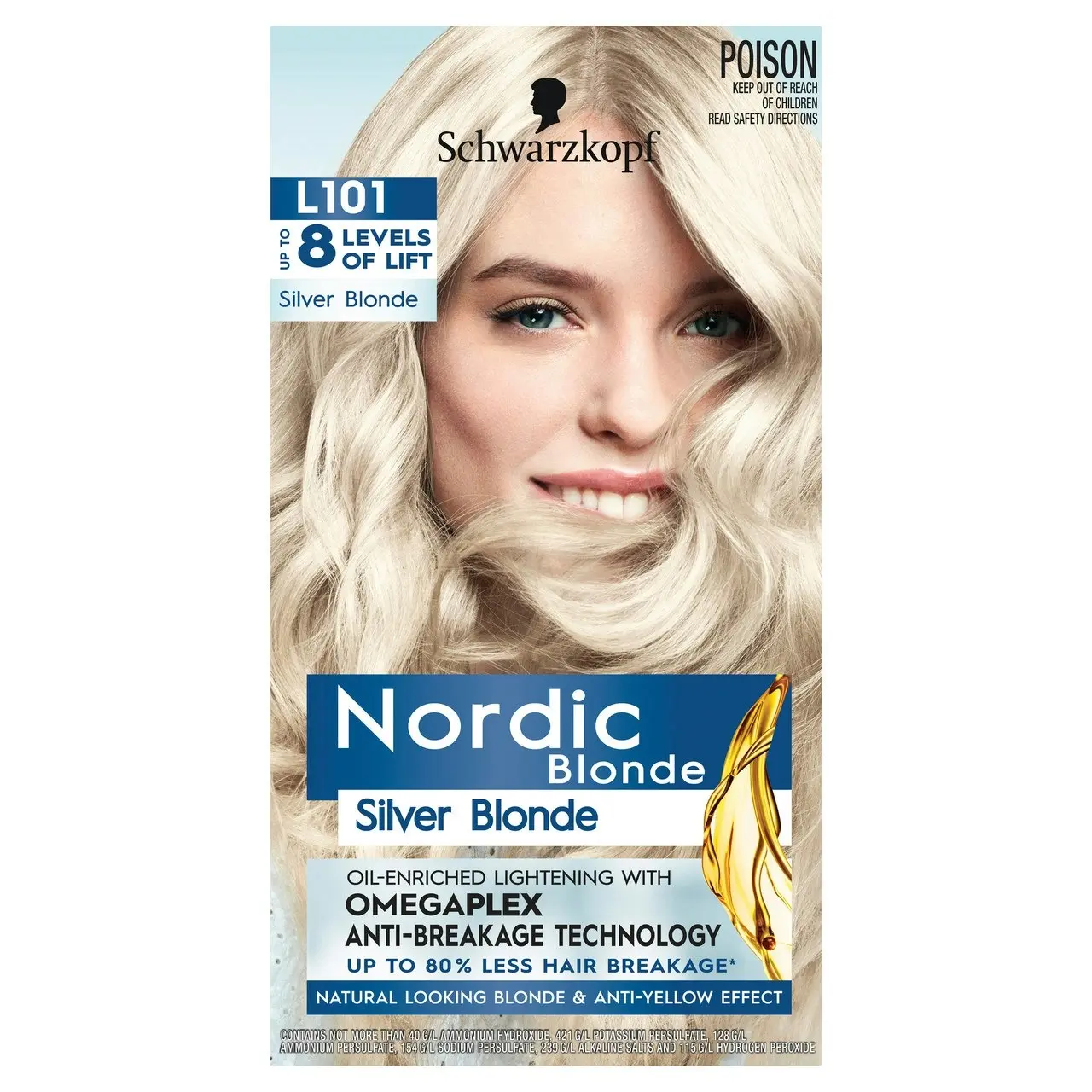 Schwarzkopf Nordic Blonde L101 Silver Blonde