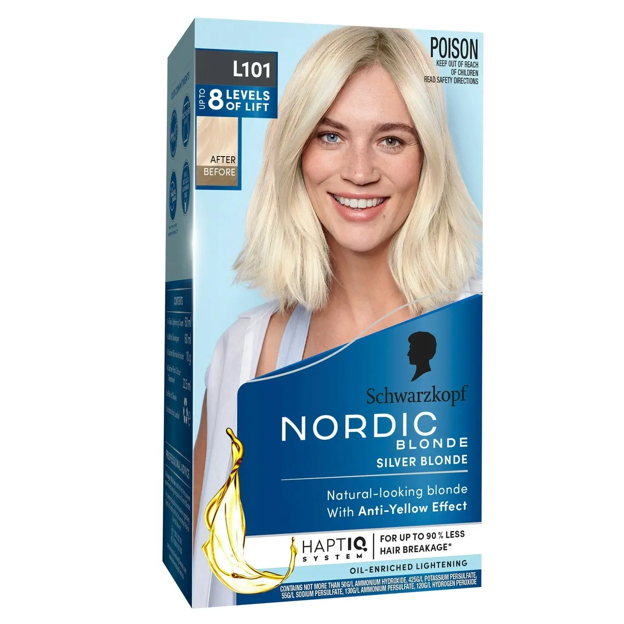 Schwarzkopf Nordic Blonde L101 Silver Blonde