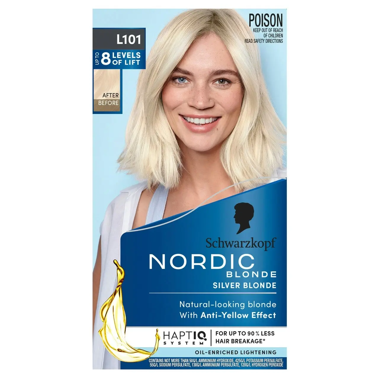 Schwarzkopf Nordic Blonde L101 Silver Blonde