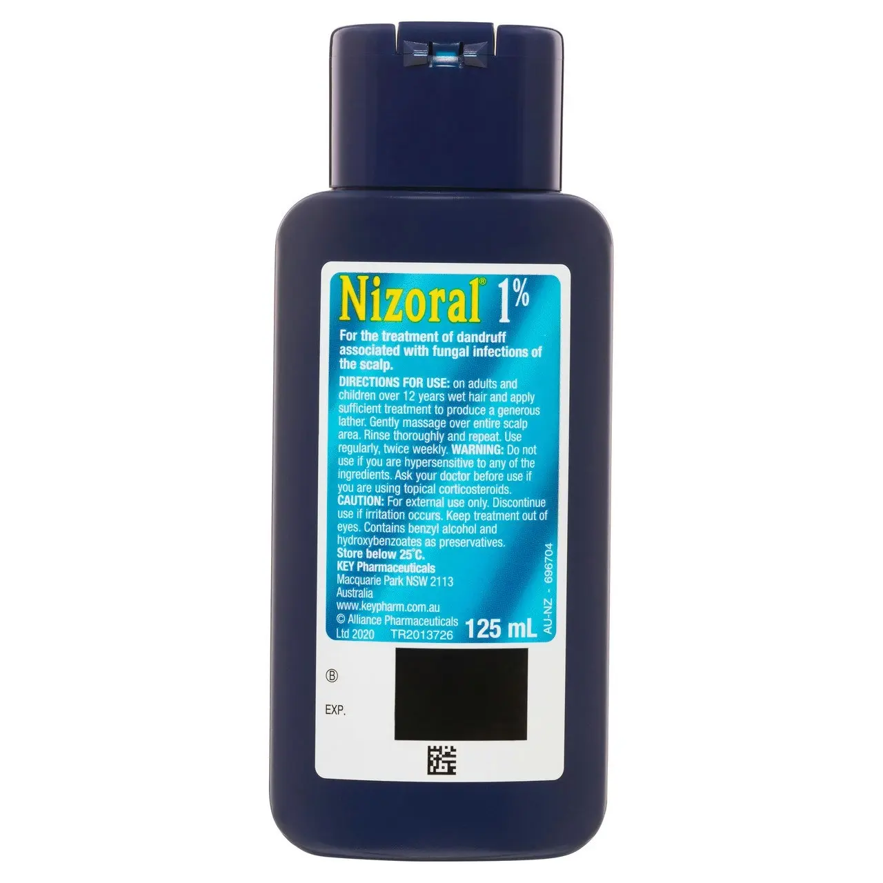 NIZORAL 1% Anti-Dandruff Treatment 125mL