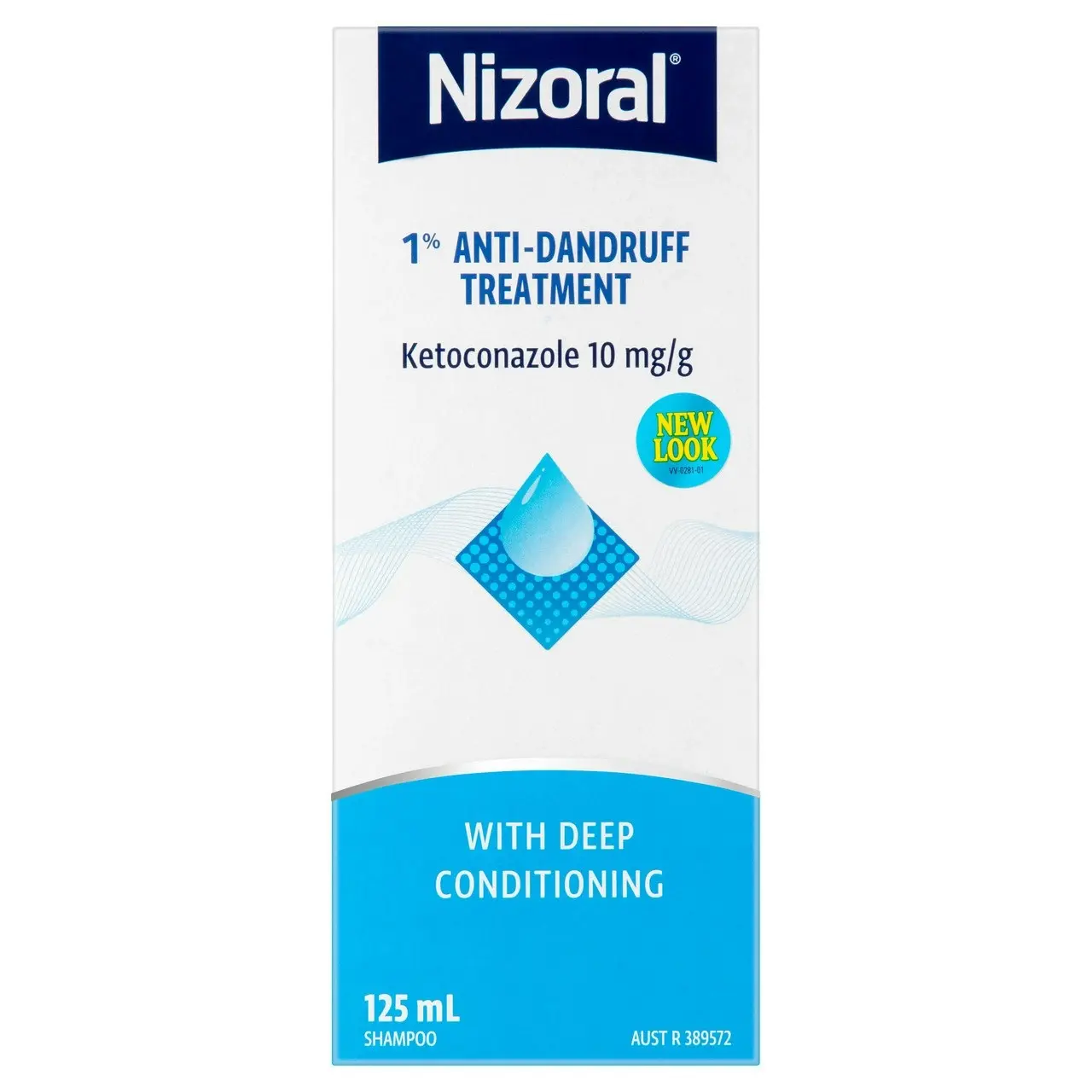 NIZORAL 1% Anti-Dandruff Treatment 125mL