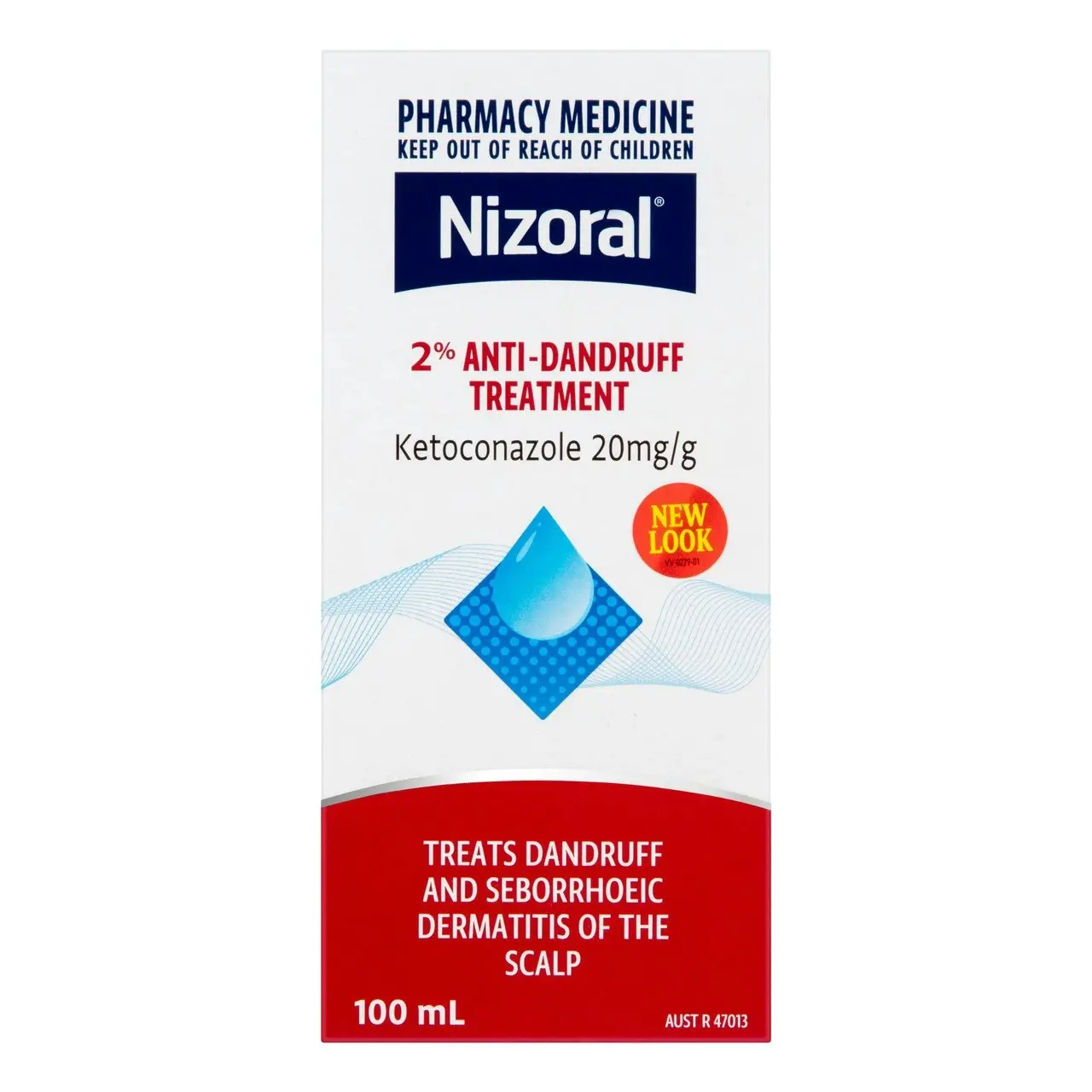 NIZORAL 2% Anti-Dandruff Treatment Shampoo 100ml