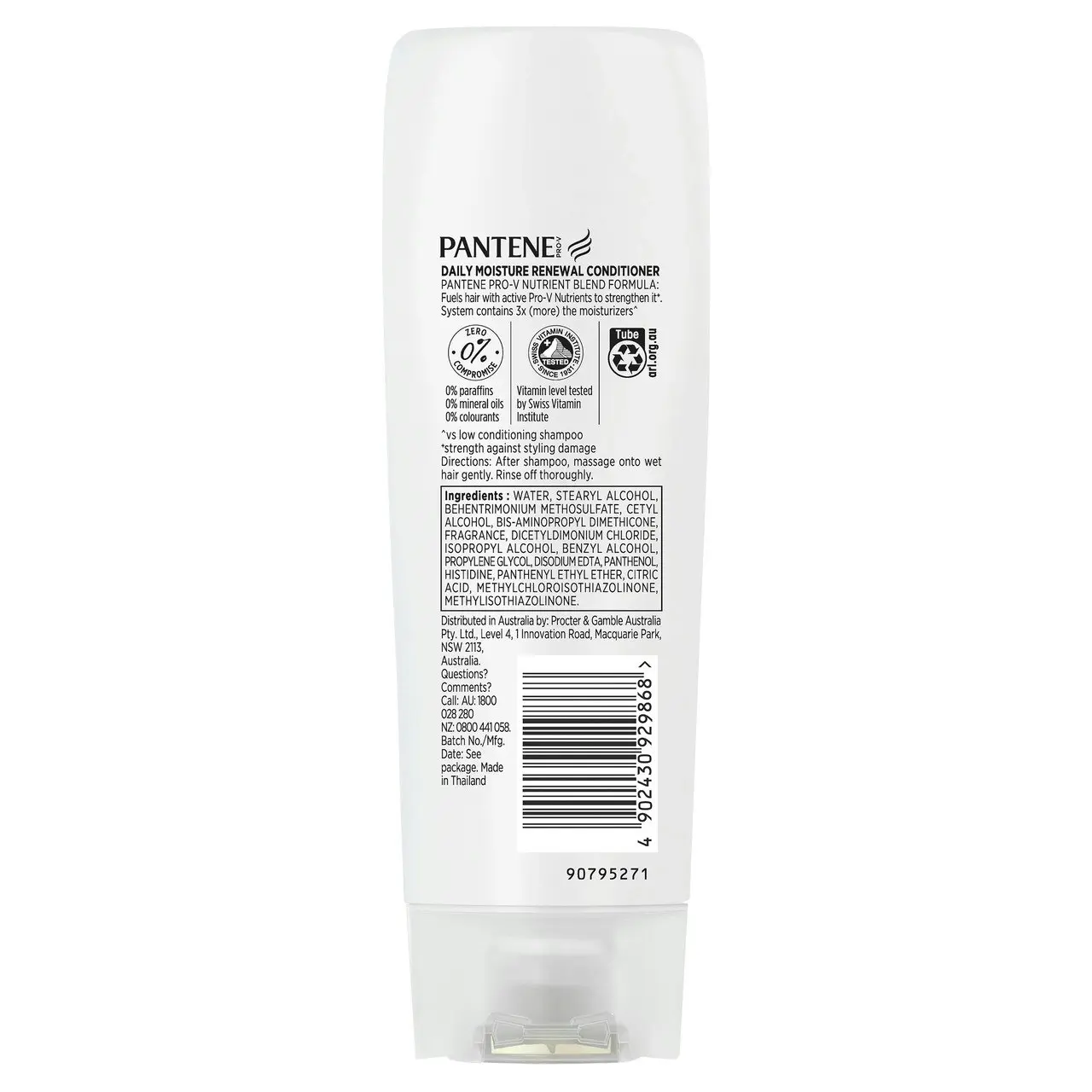 Pantene Pro-V Daily Moisture Renewal Condtioner: Moisturising Conditioner for Dry Hair 375 ml