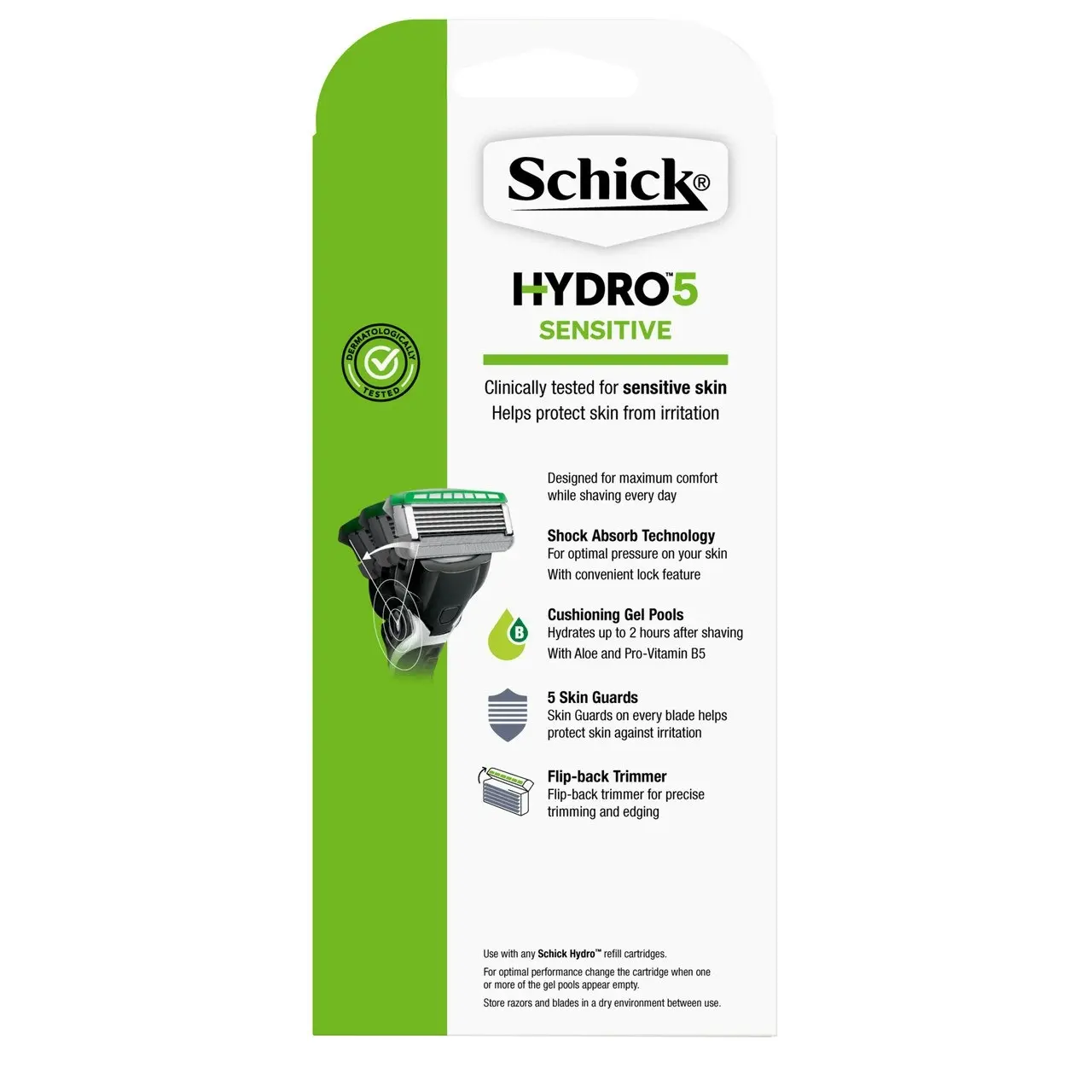 Schick Hydro 5 Sense Sensitive Razor Kit