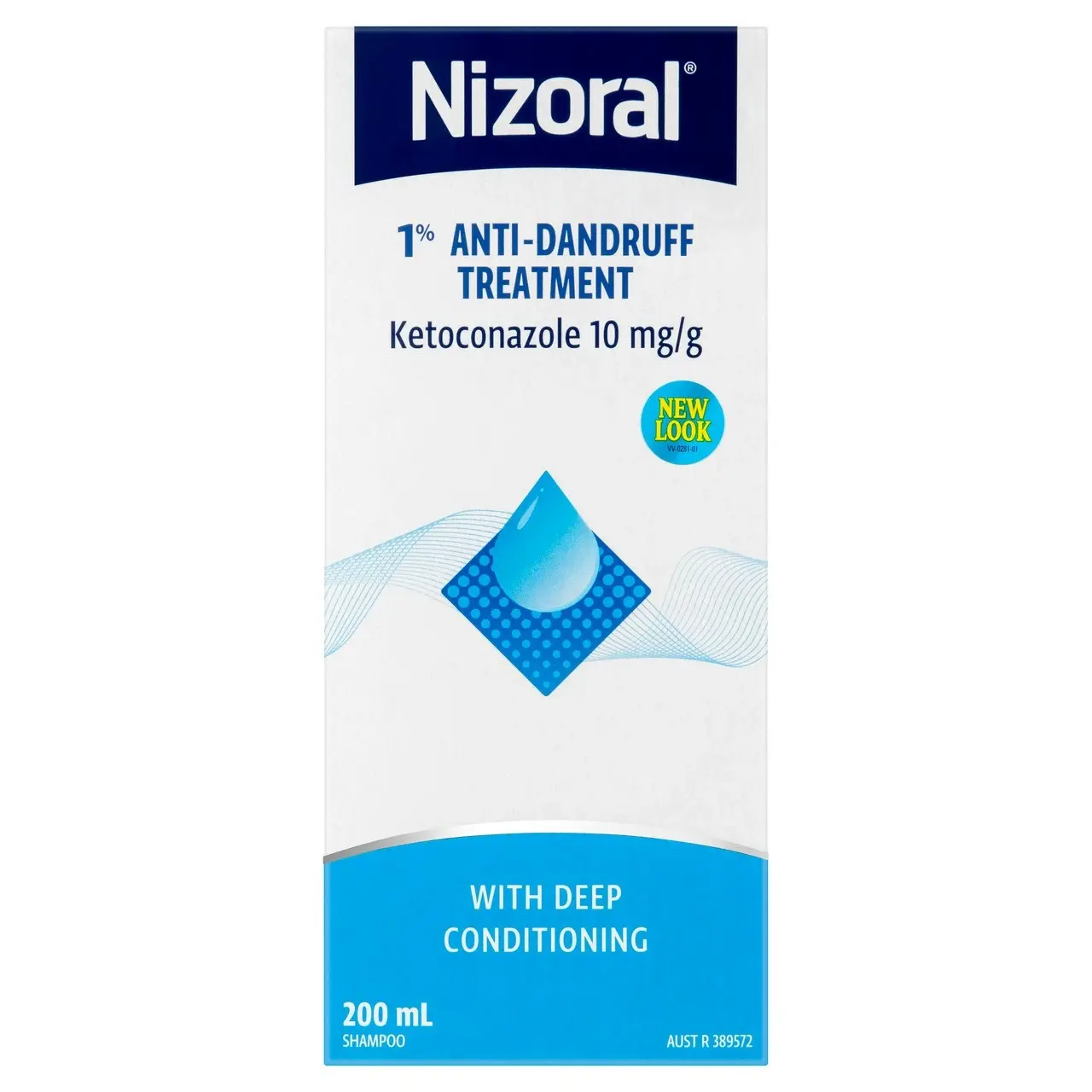 NIZORAL 1% Anti-Dandruff Treatment 200mL