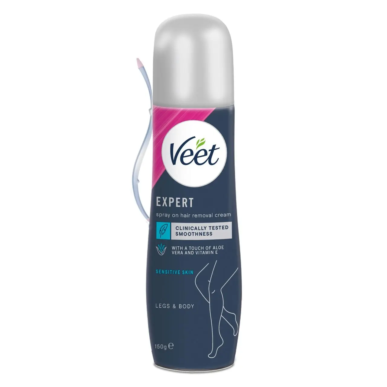 Veet Expert Spray On Hair Removal Cream Sensitive, 150g