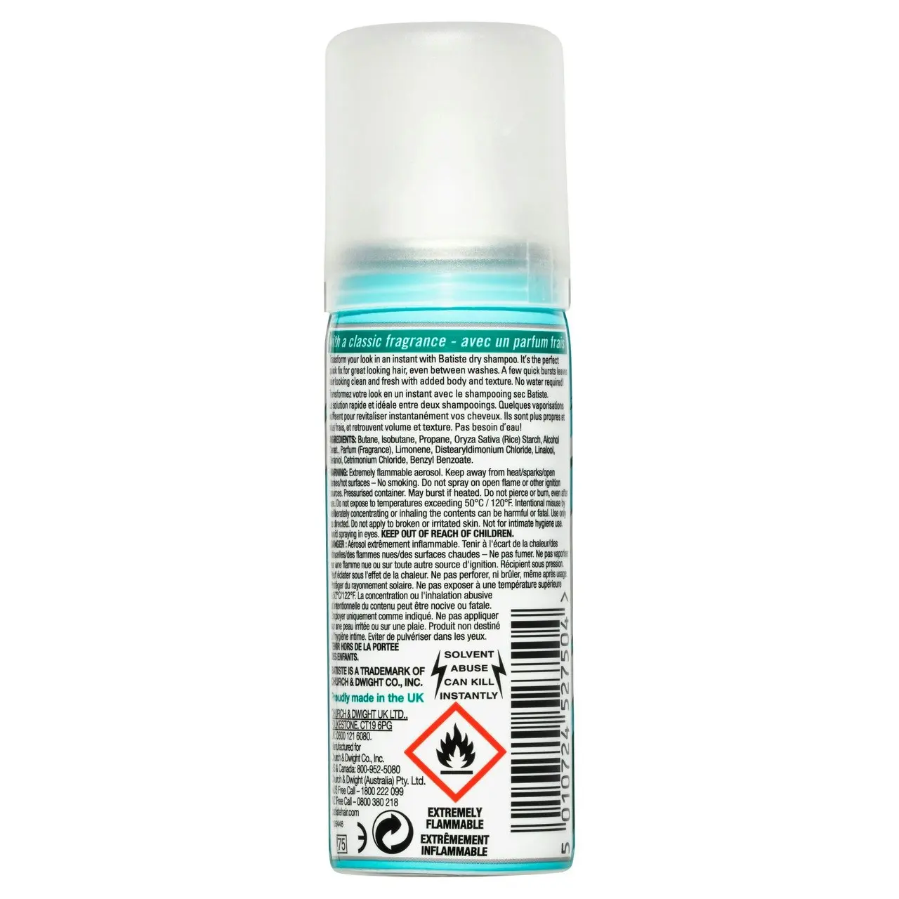 Batiste Dry Shampoo Original Mini 50ml