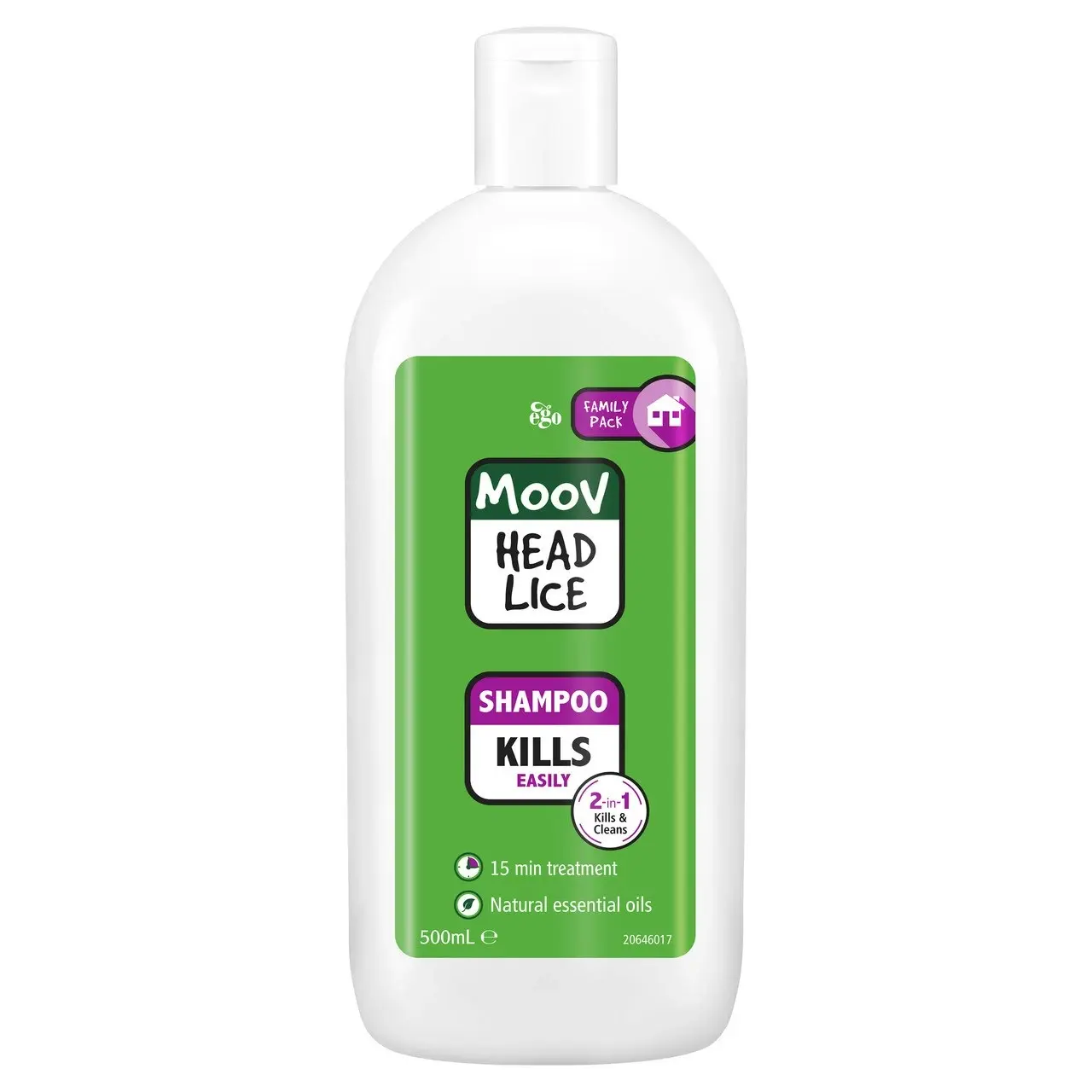 MOOV Head Lice Shampoo 500ml