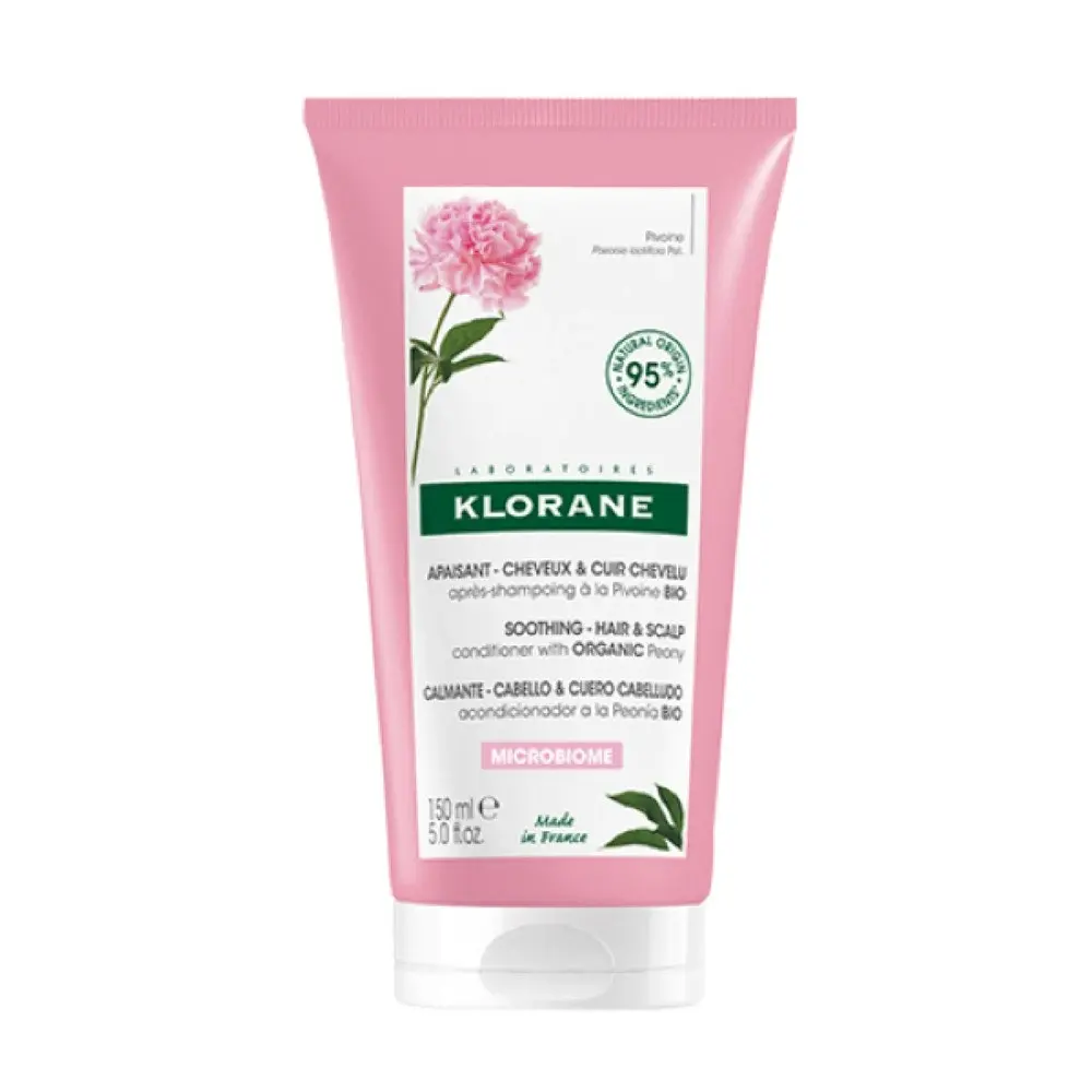 Klorane Soothing Conditioner with Organic Peony 150ml - Sensitive Scalp