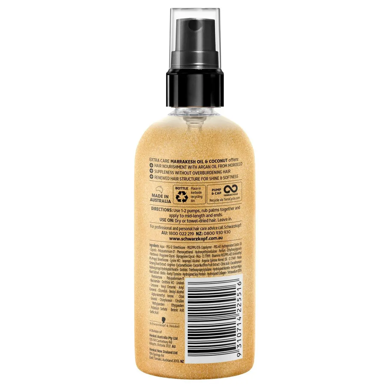 Schwarzkopf Extra Care Marrakesh Oil & Coconut Replenishing Oil Serum 100mL