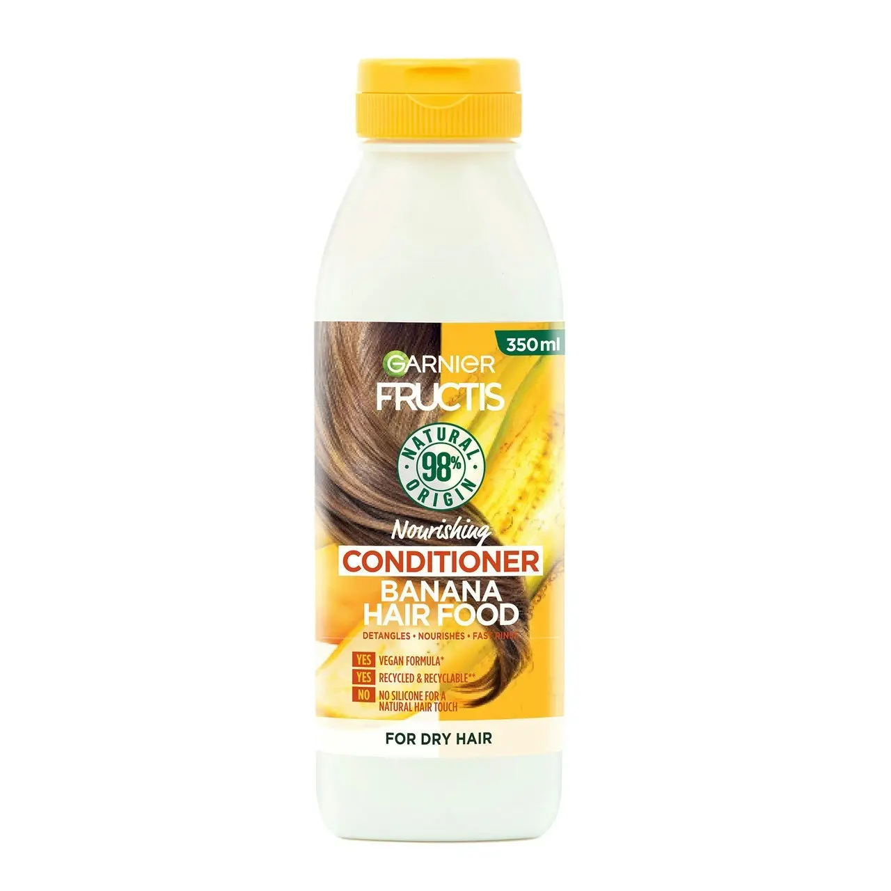 Fructis Hair Food Banana Conditioner for Dry Hair 350ml