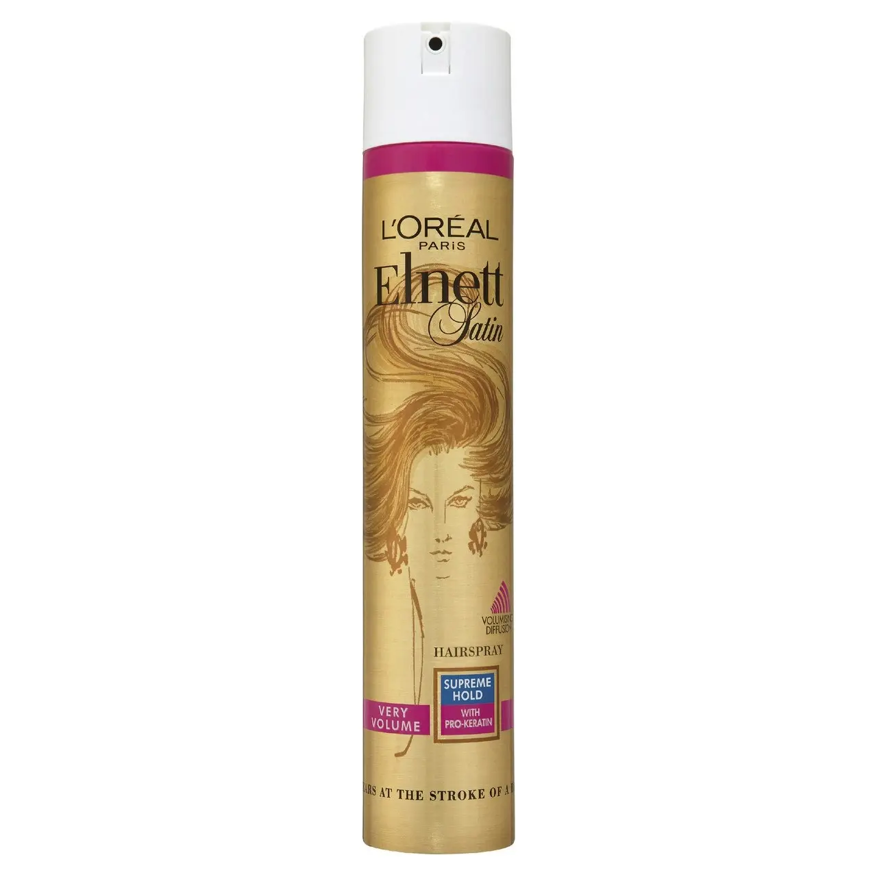 L'Oreal Paris Elnett Satin Very Volume With Pro-Keratin - Supreme Hold