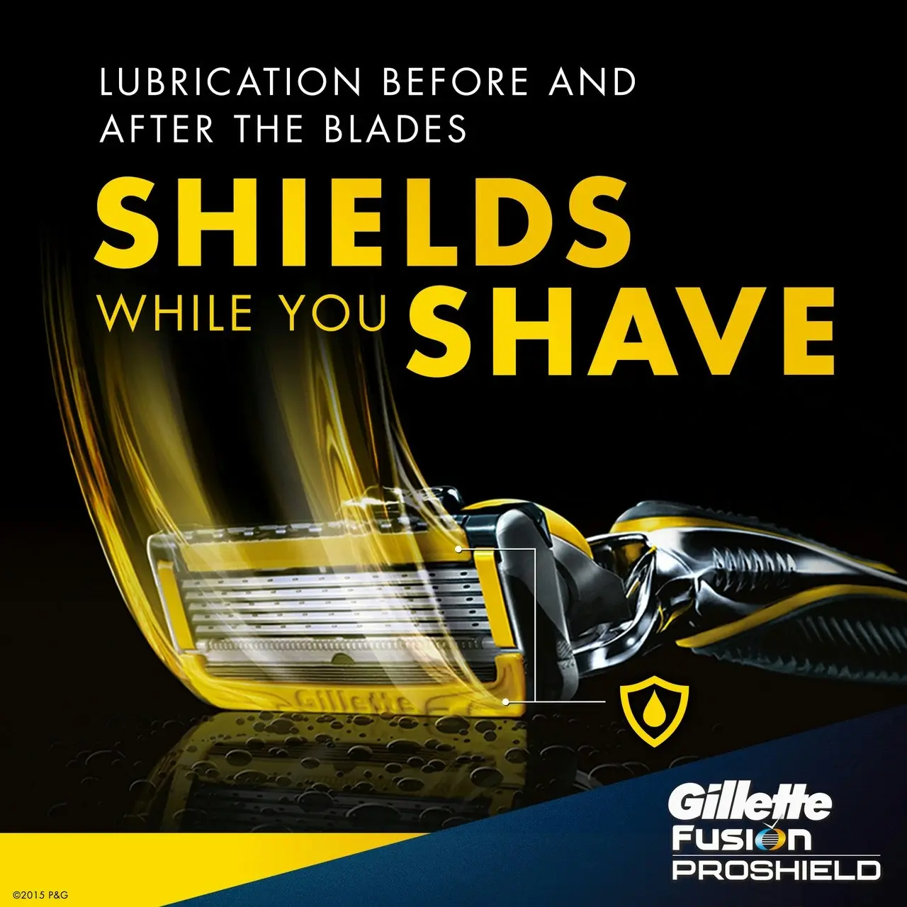 Gillette Fusion5 Proshield Cartridges 4 Pack