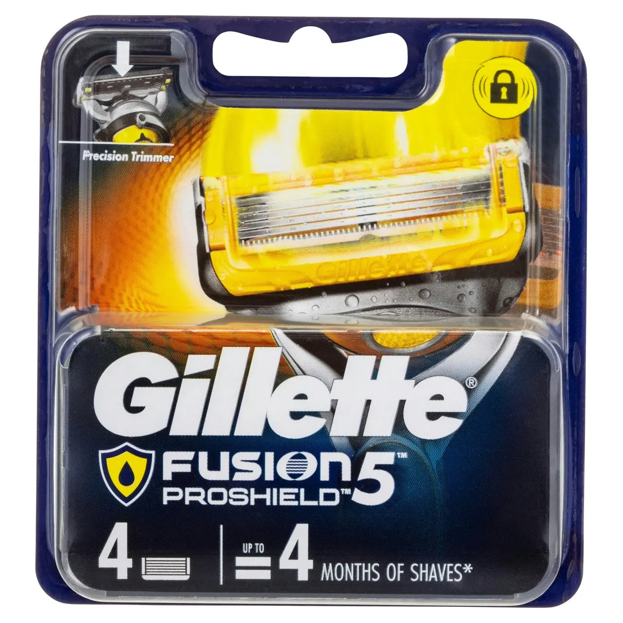 Gillette Fusion5 Proshield Cartridges 4 Pack