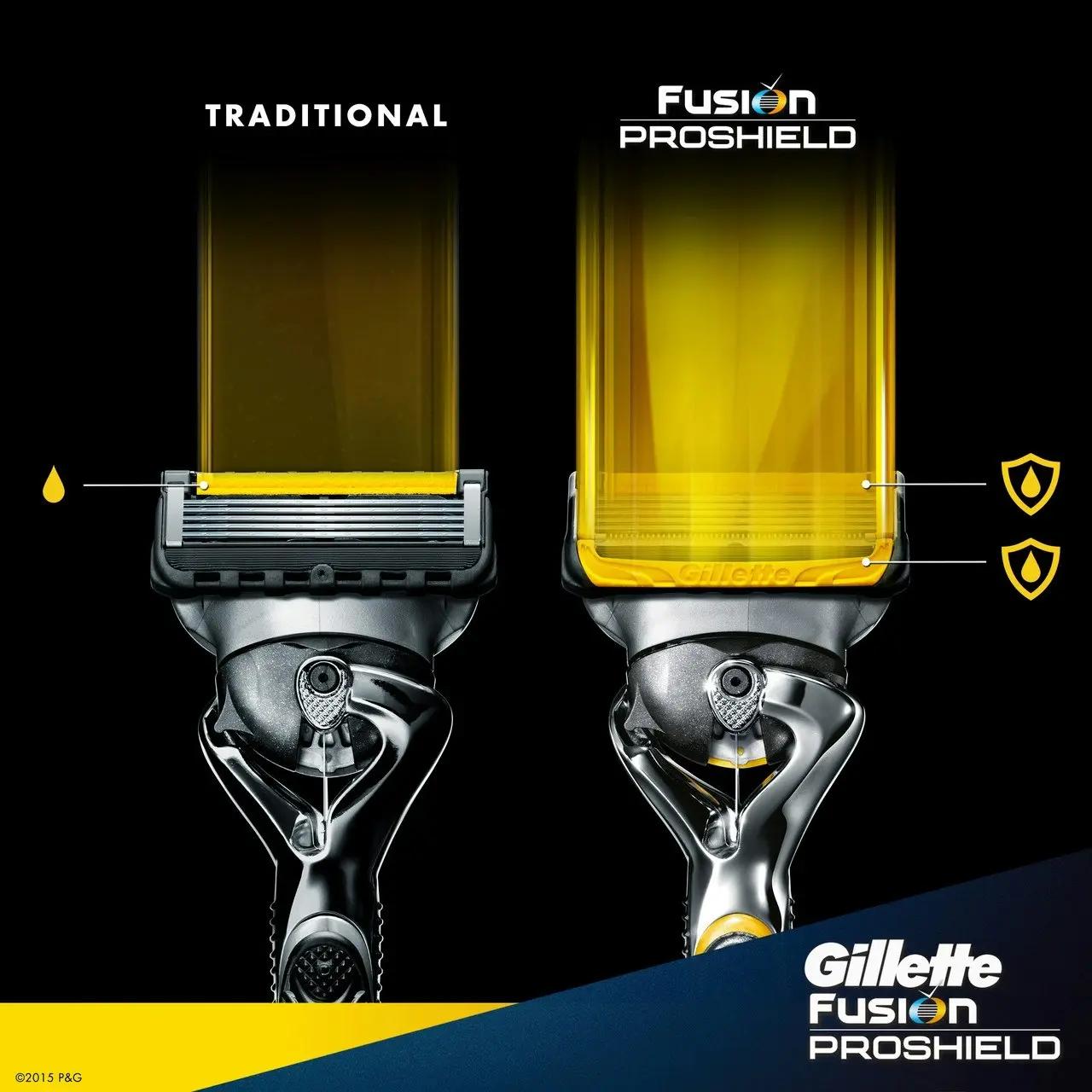 Gillette Fusion5 Proshield Cartridges 4 Pack