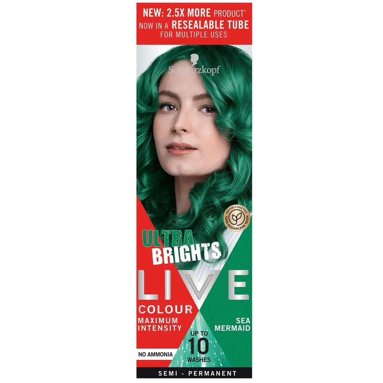 Schwarzkopf LIVE Colour Ultra Brights Sea Mermaid 75ml