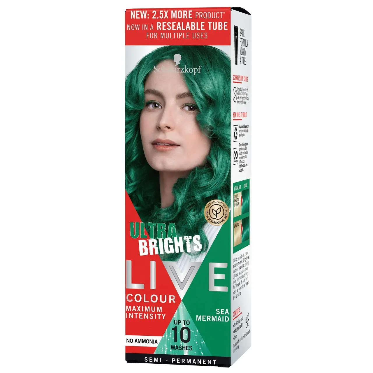 Schwarzkopf LIVE Colour Ultra Brights Sea Mermaid 75ml