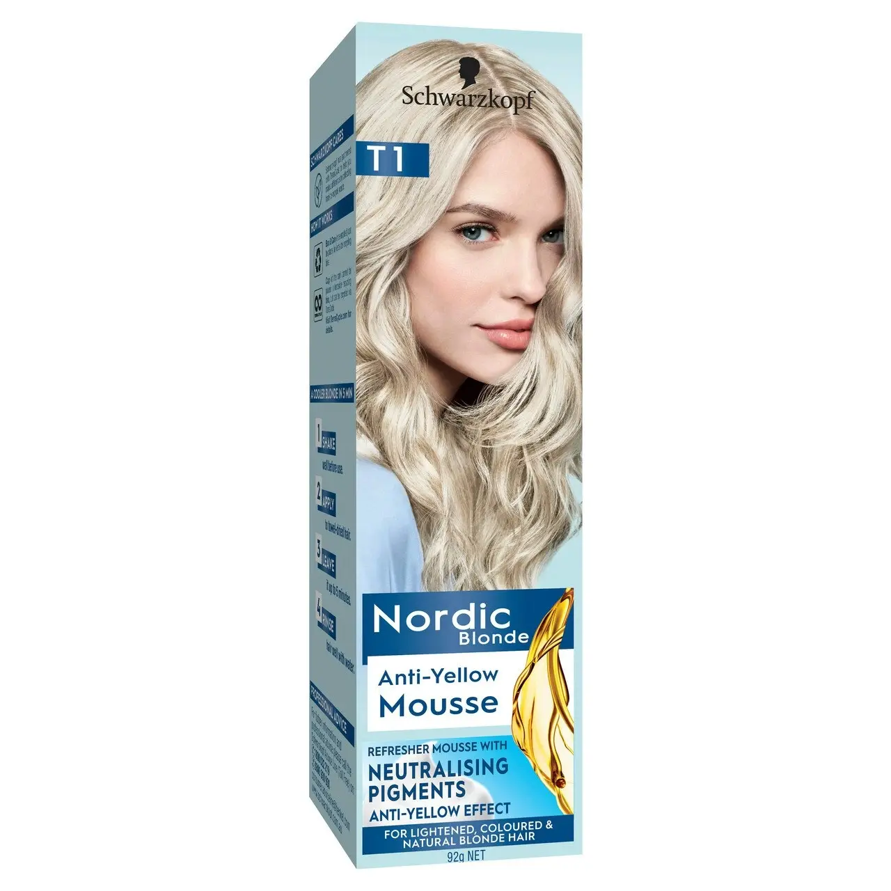 Schwarzkopf Nordic Blonde T1 Anti-Yellow Mousse