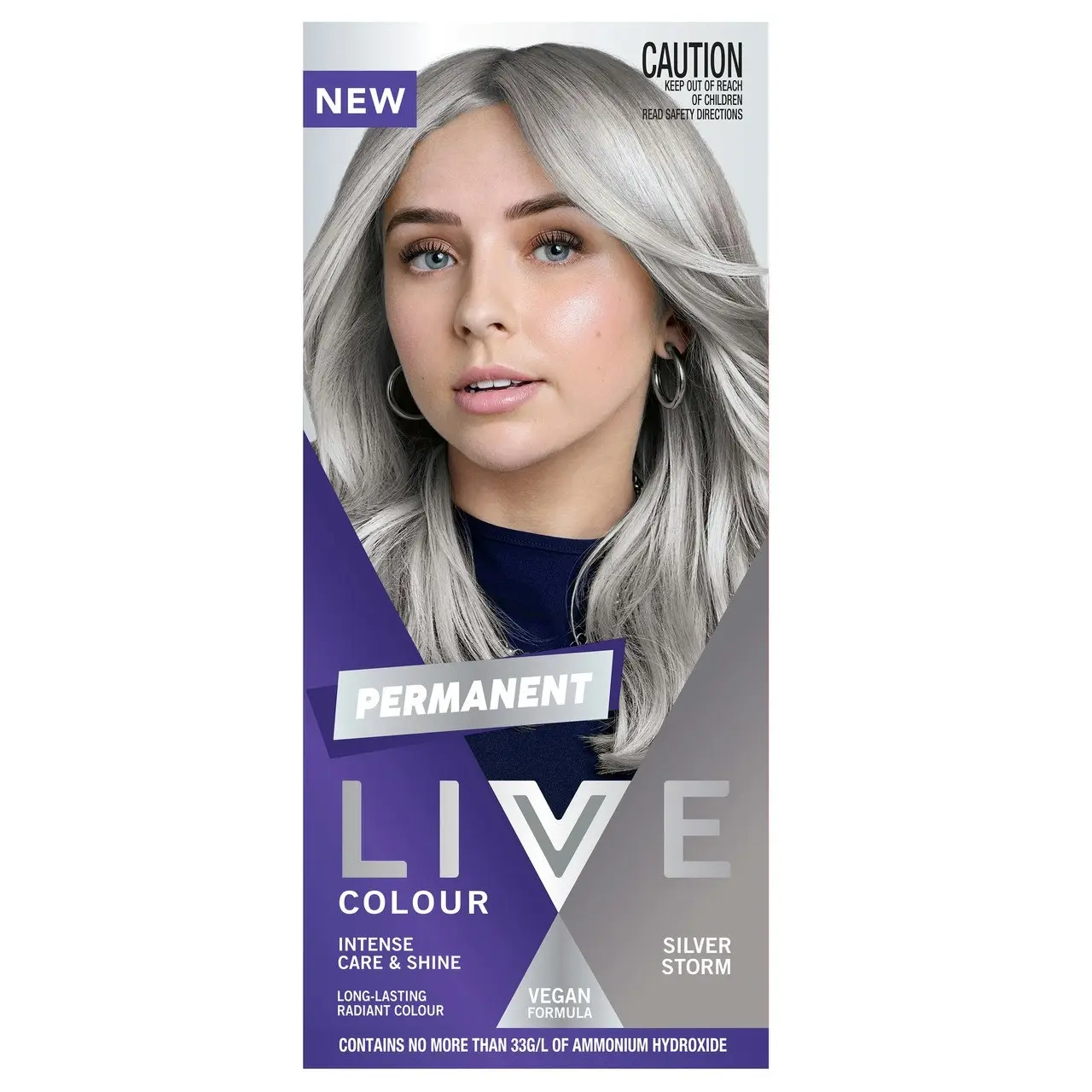 Schwarzkopf LIVE Colour Permanent Silver Storm