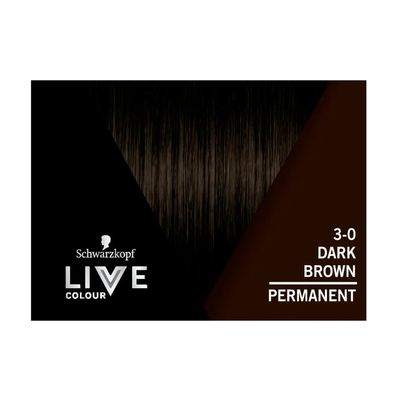 Schwarzkopf LIVE Colour Permanent 3.0 Dark Brown