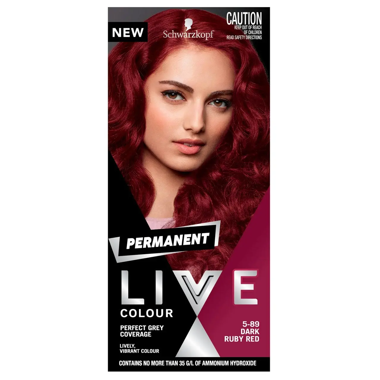 Schwarzkopf LIVE Colour Permanent 5.89 Dark Ruby Red