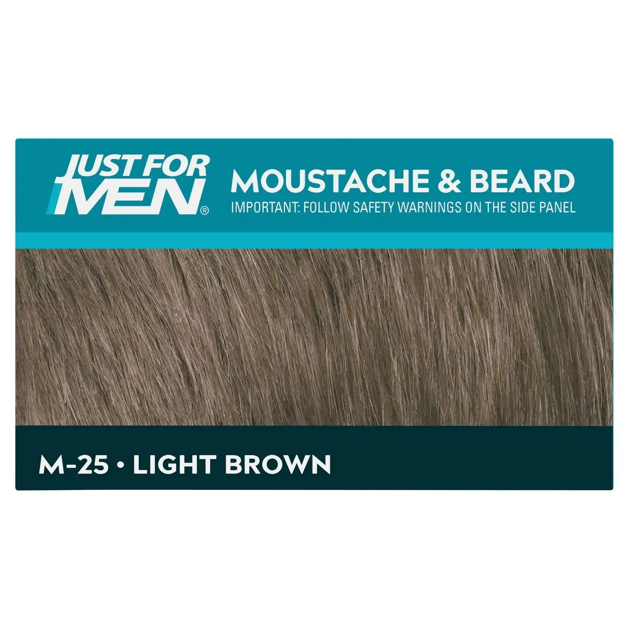 Just For Men Moustache & Beard Brush-In Colour Gel Light Brown