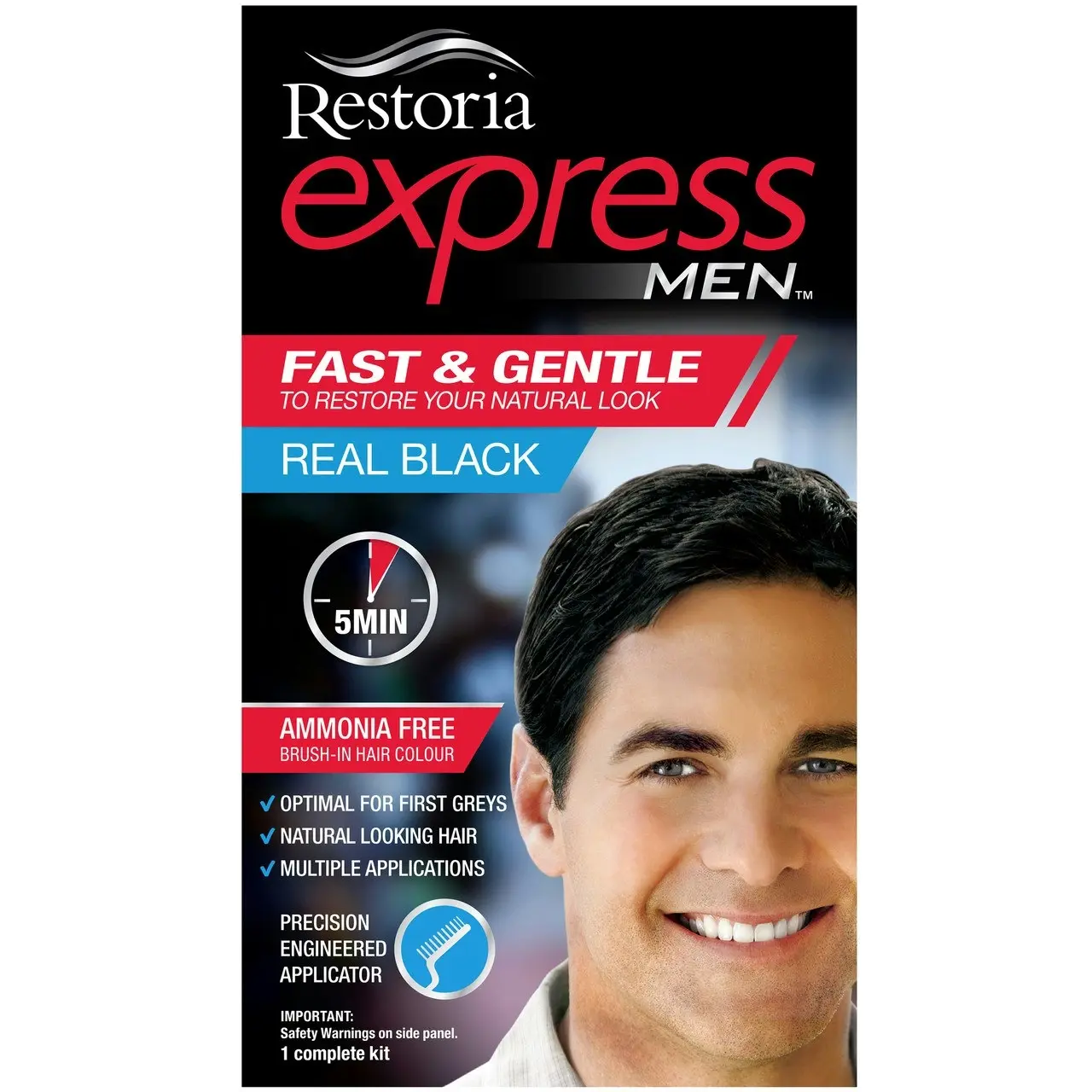 Restoria Express Men Real Black