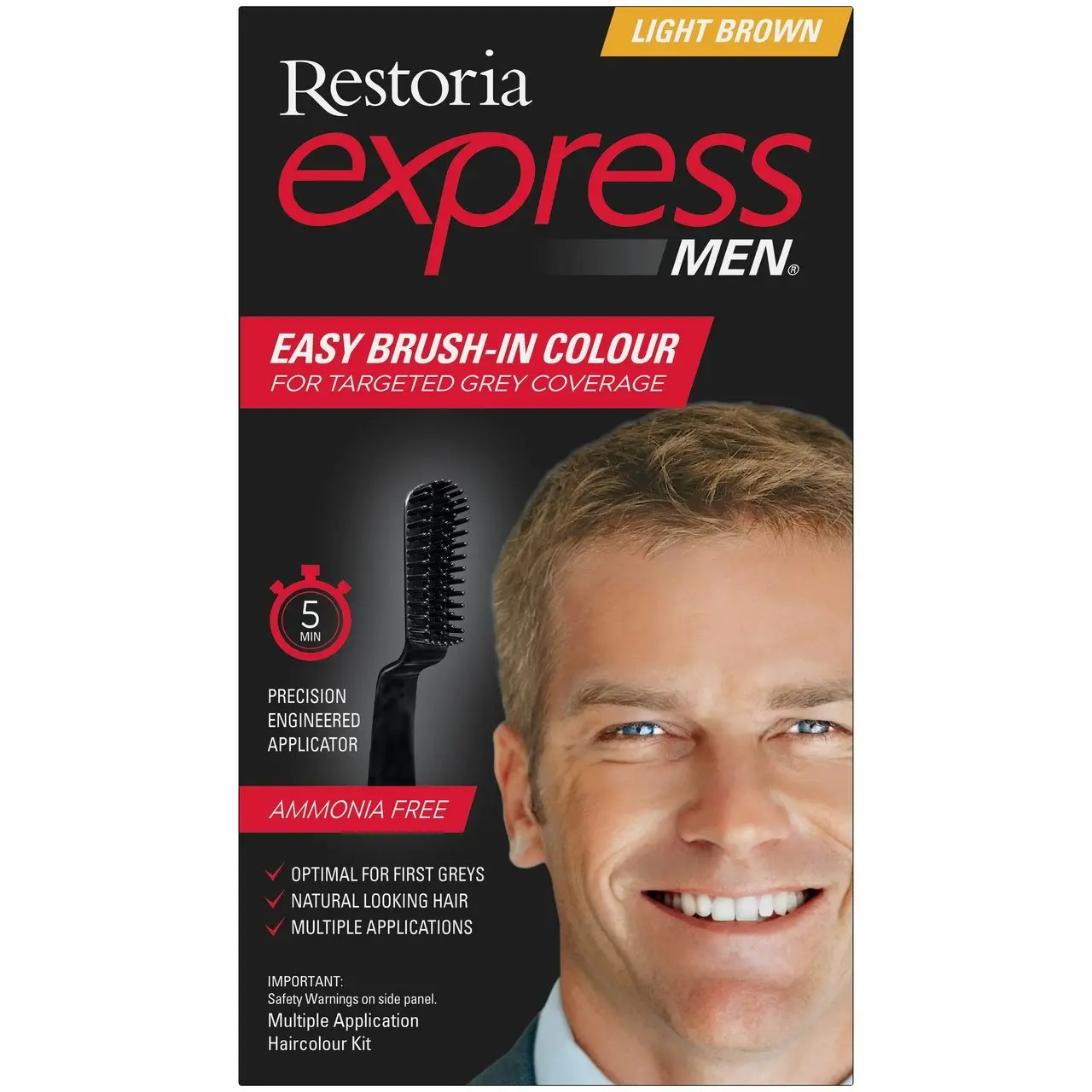 Restoria Express Men Light Brown