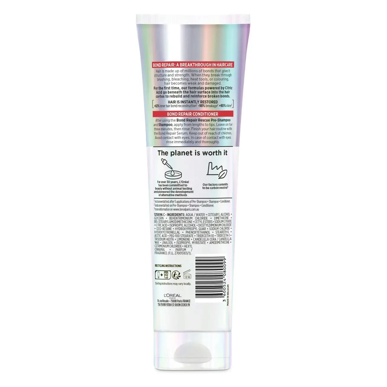 L'Oreal Paris Elvive Bond Repair Conditioner 150ml