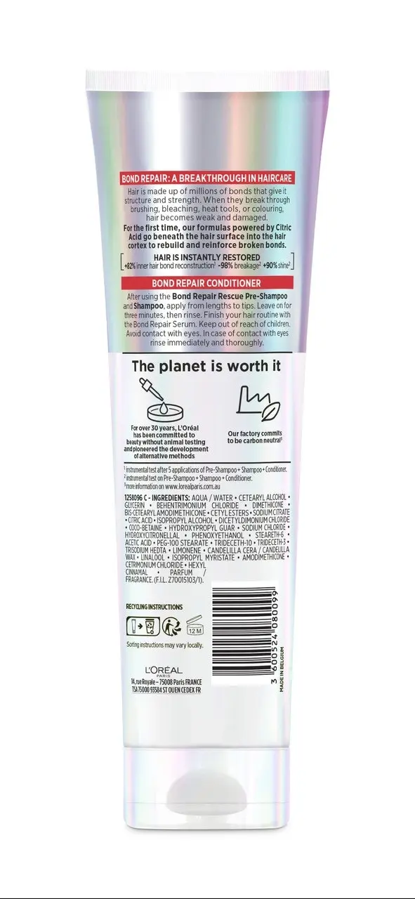 L'Oreal Paris Elvive Bond Repair Conditioner 150ml