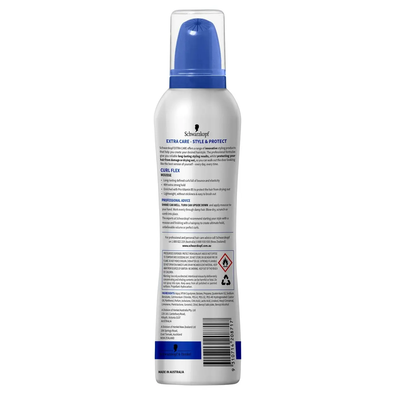 Schwarzkopf Extra Care Curl Flex Mousse 150g