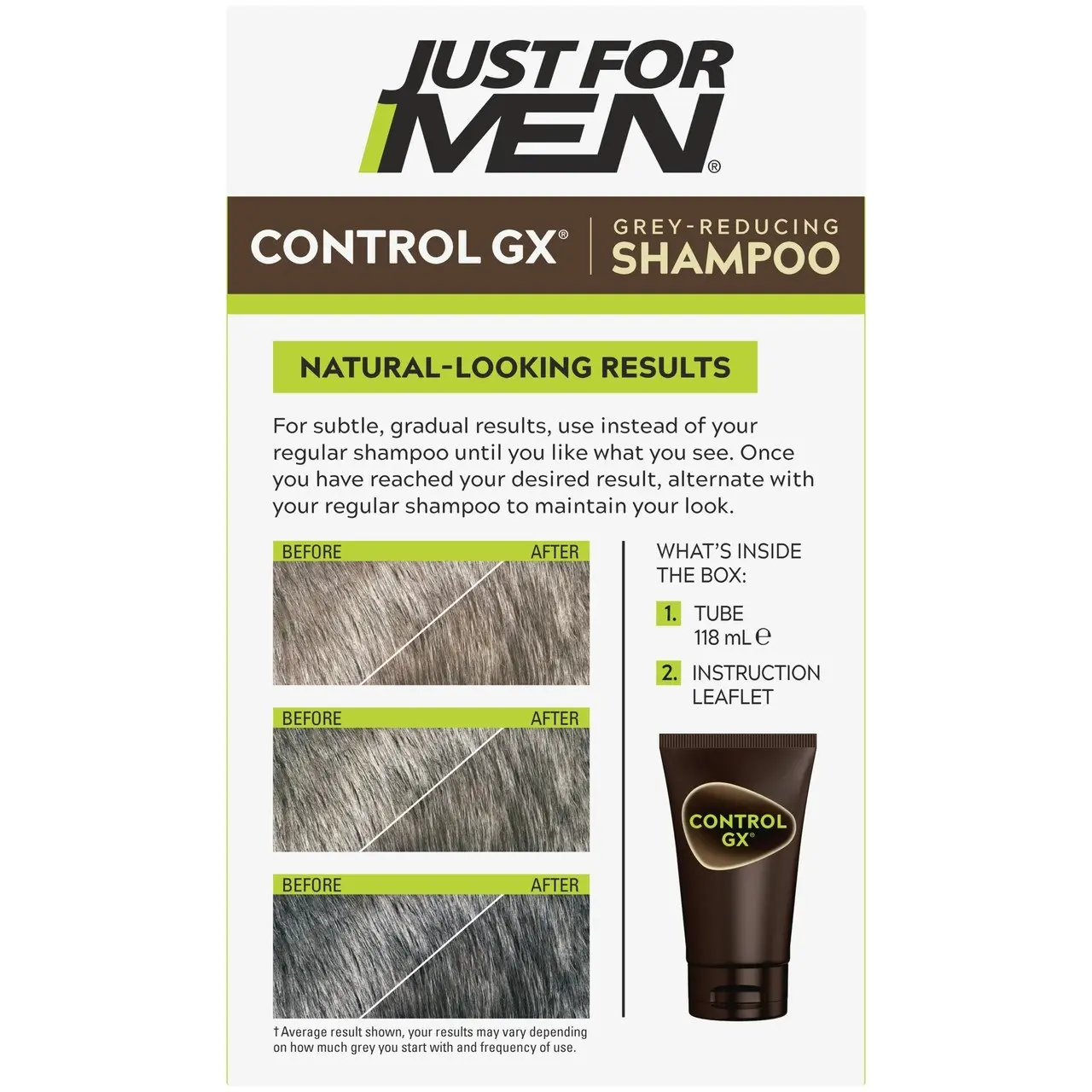 Just For Men ControlGX GryReduce S/poo 118ml