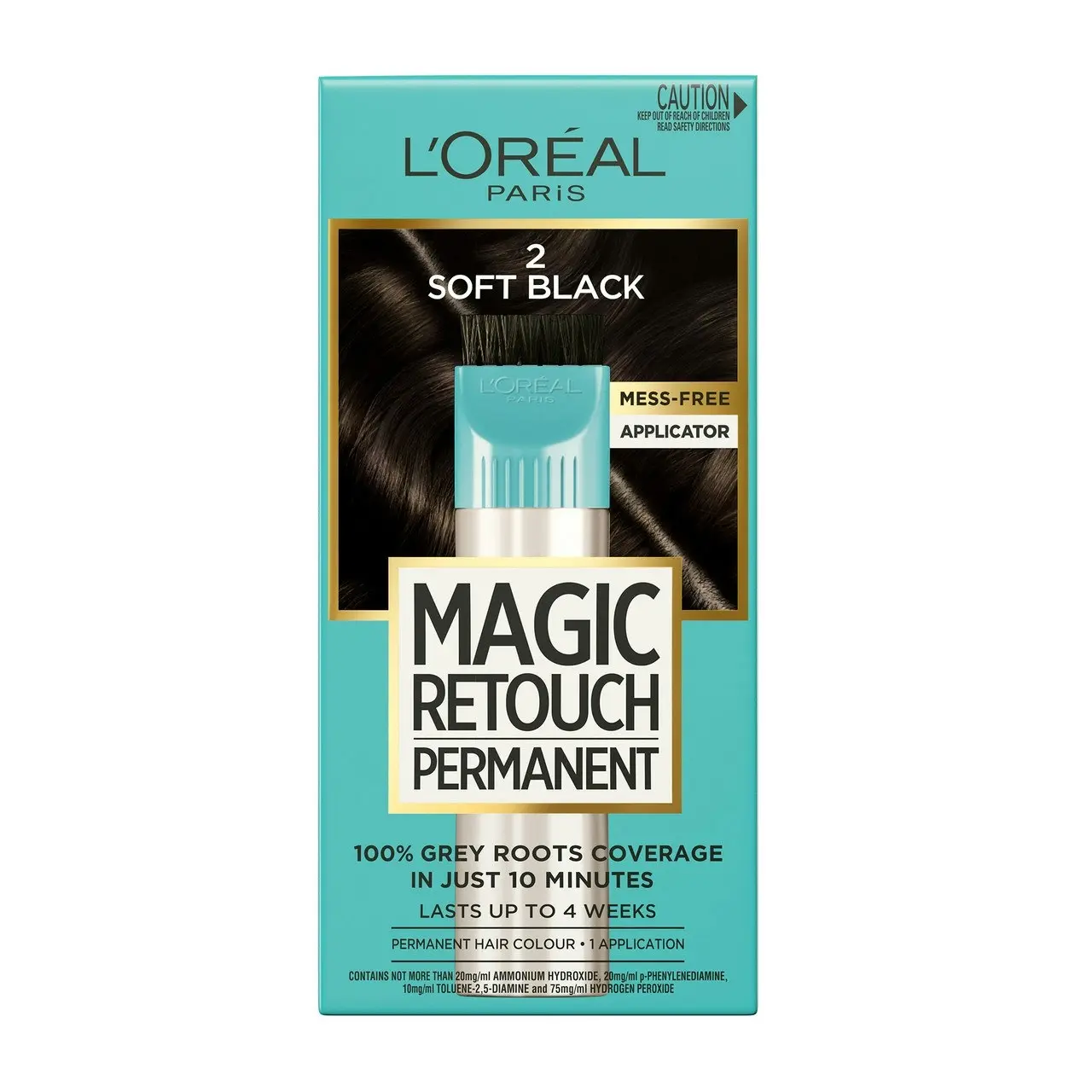 L'Oreal Paris Magic Retouch Permanent 2 Black