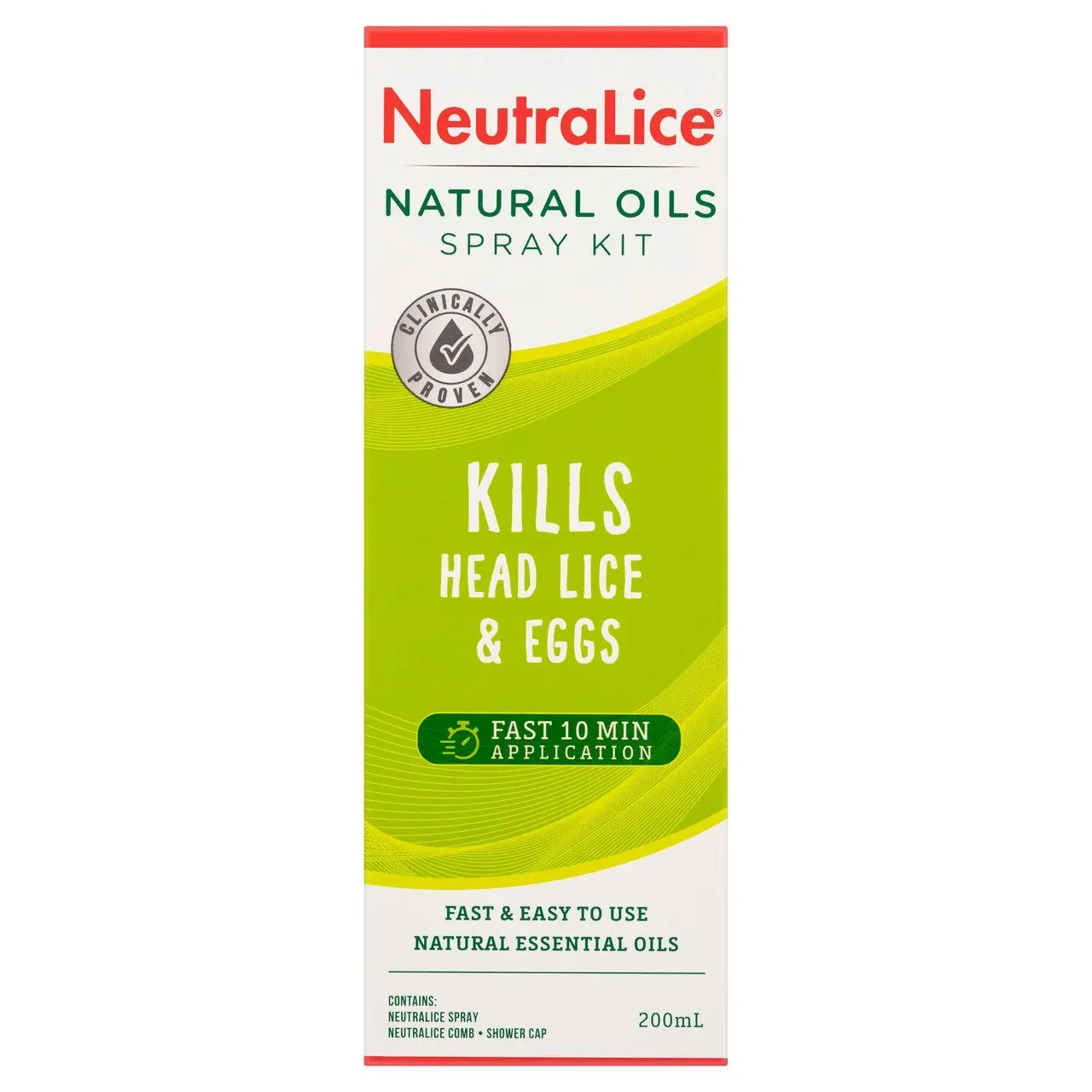 NeutraLice Natural Spray Kit 200ml