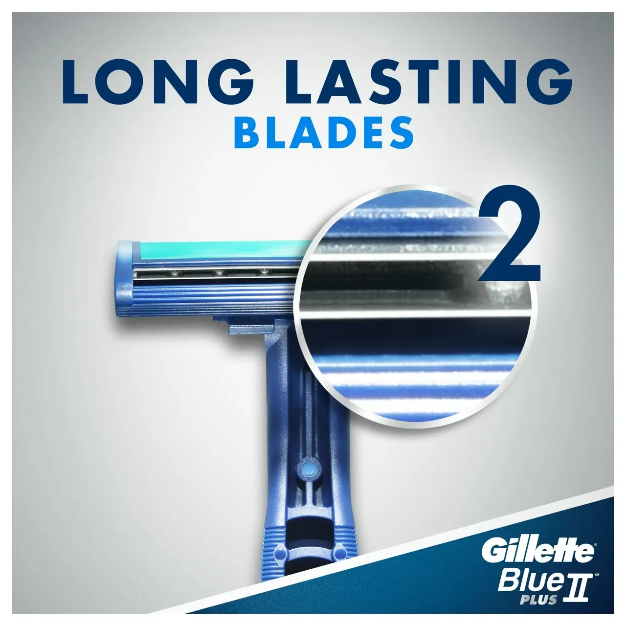 Gillette BlueII Plus Disposable Razors 5 count